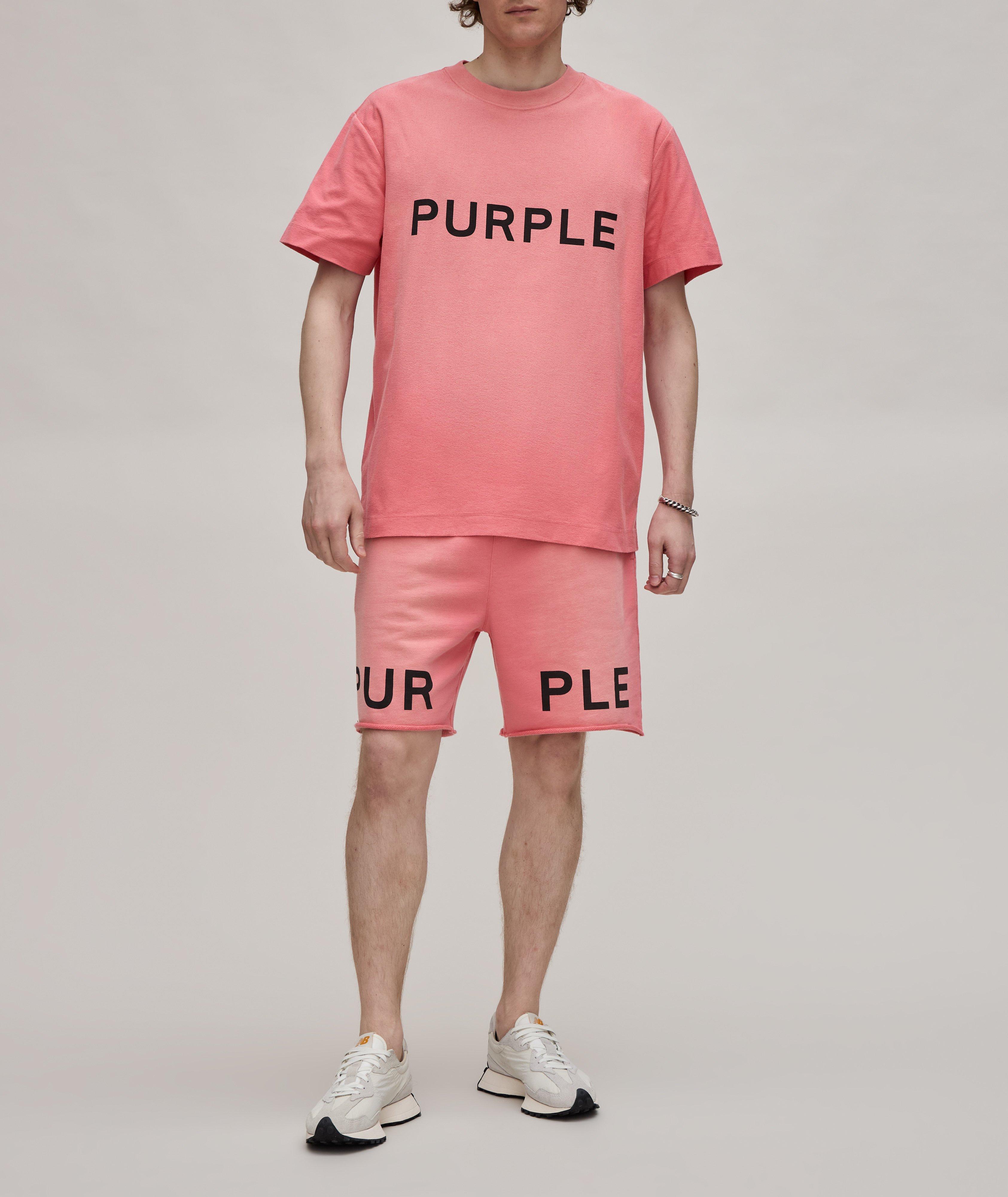 Textured Wordmark Cotton T-Shirt  image 3