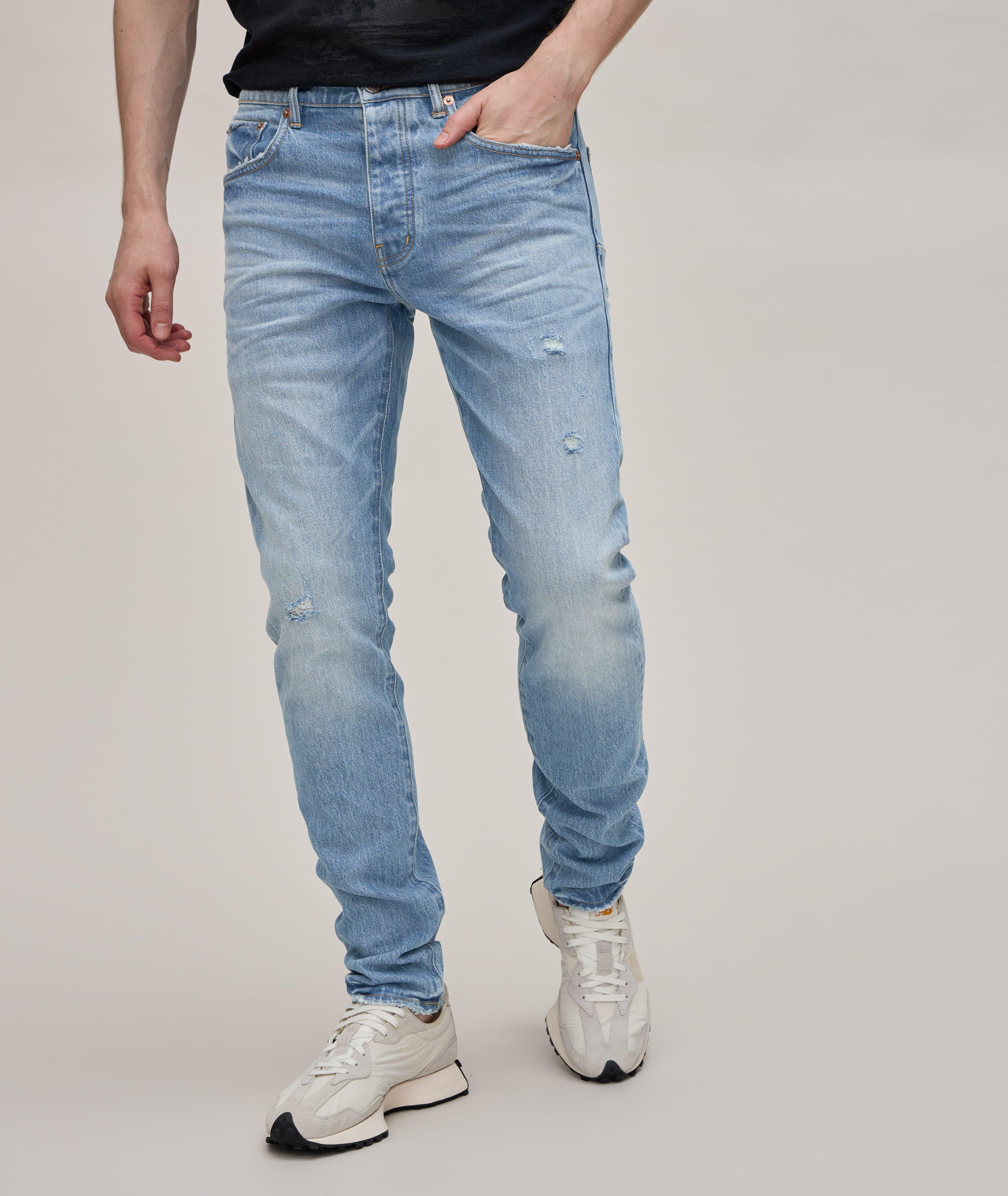 P001 Vintage Distressed Jeans  image 1