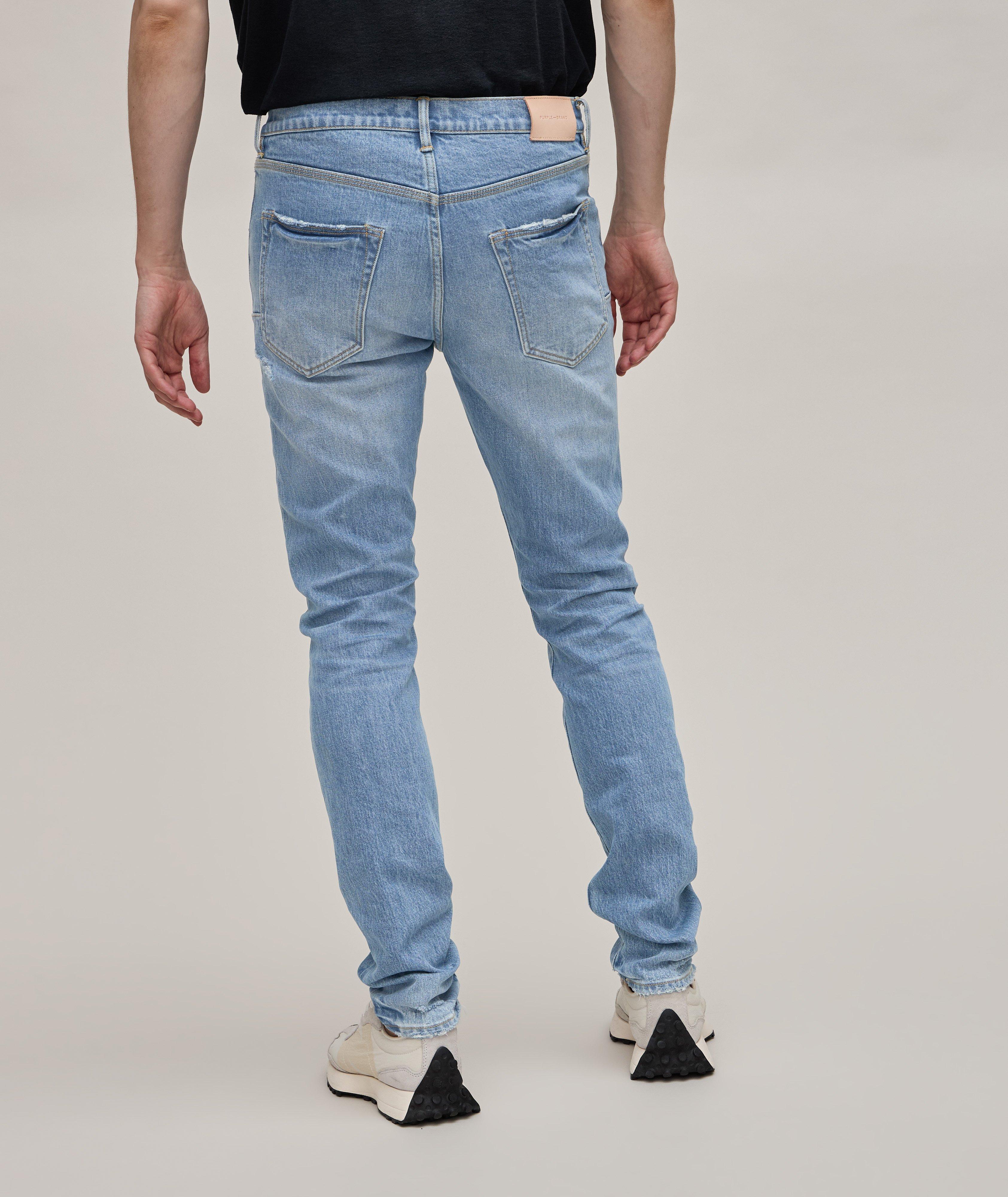 P001 Vintage Distressed Jeans  image 2