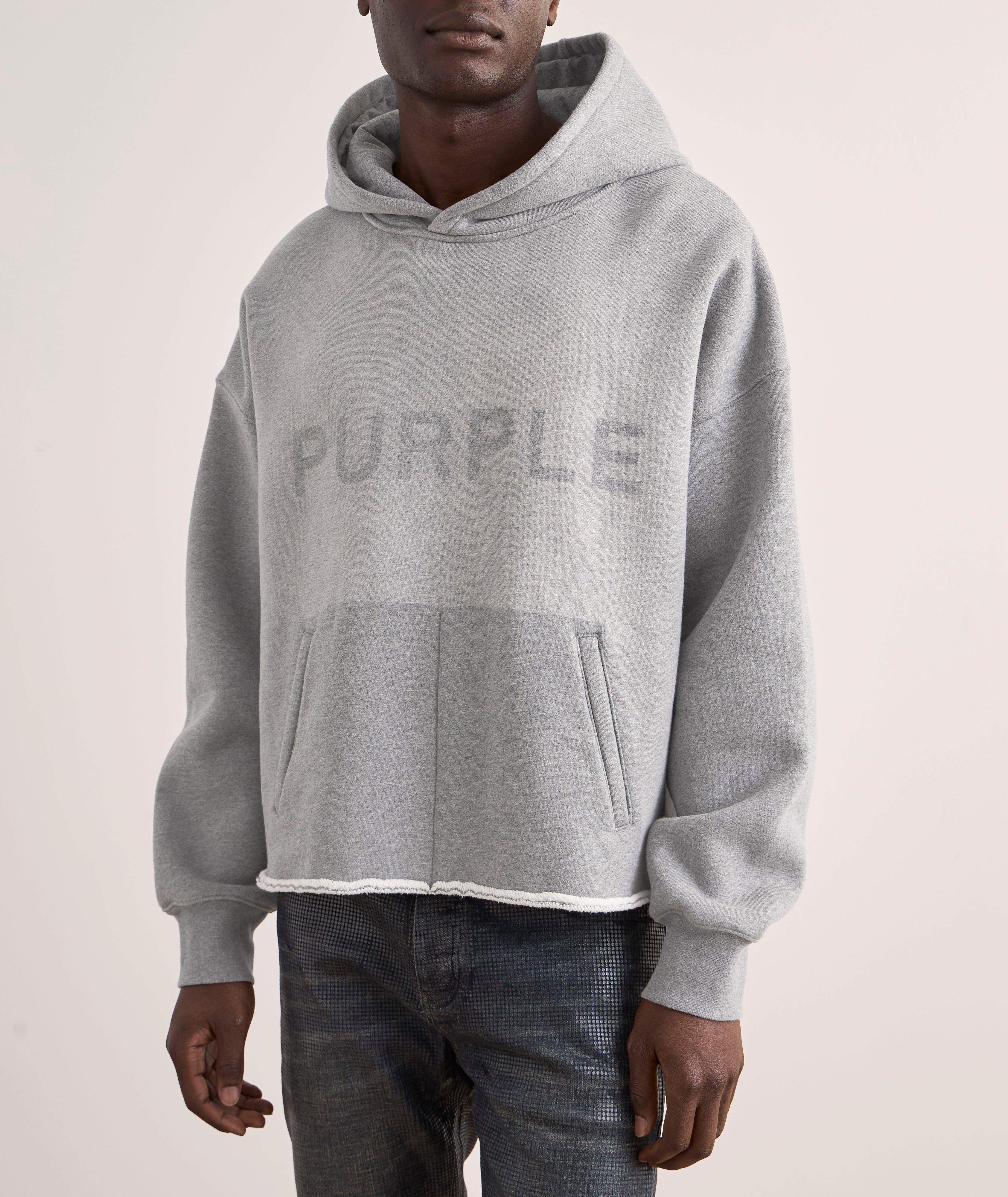 Logo Fleece Crop Hooded Sweater image 1