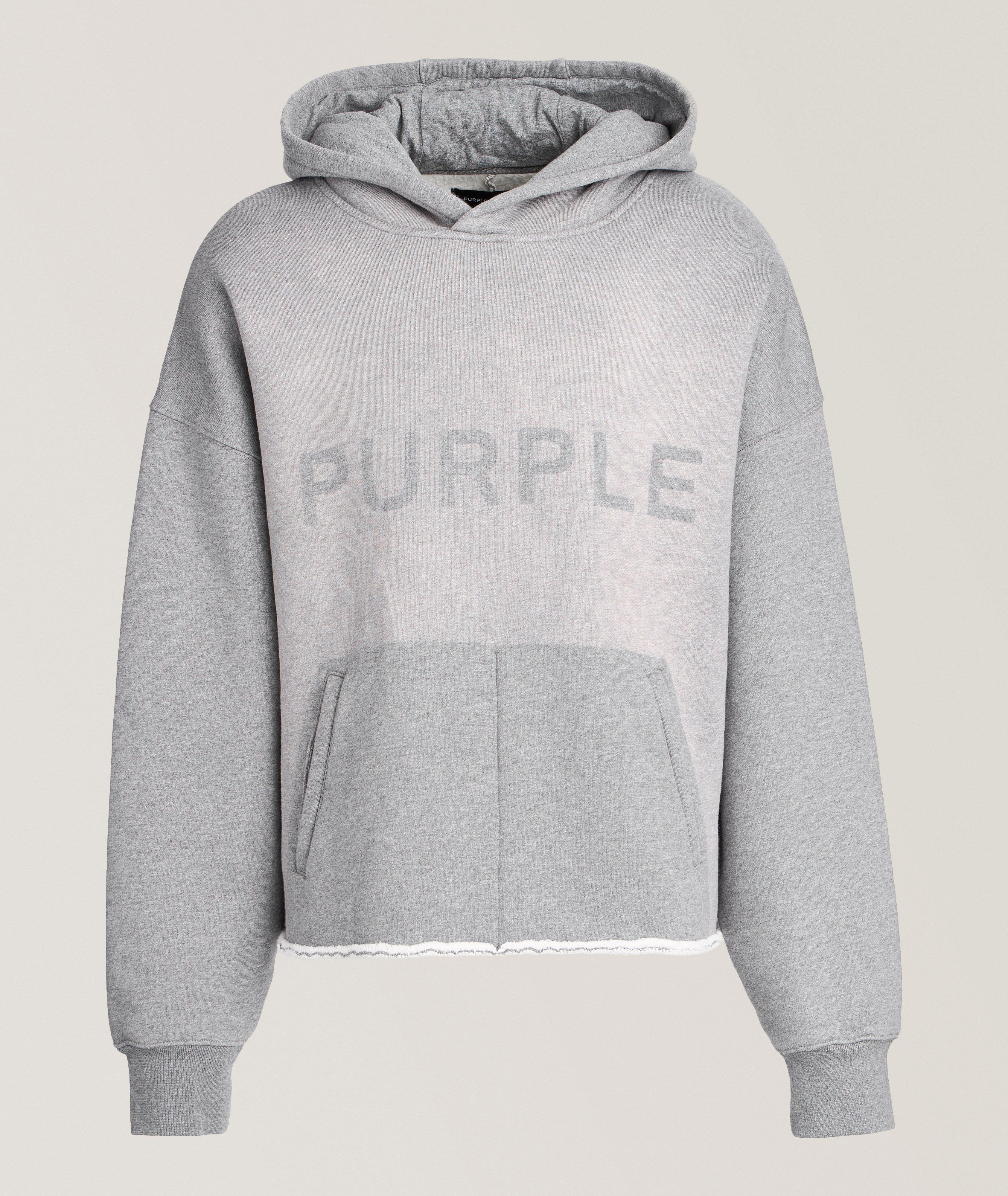 Logo Fleece Crop Hooded Sweater image 0