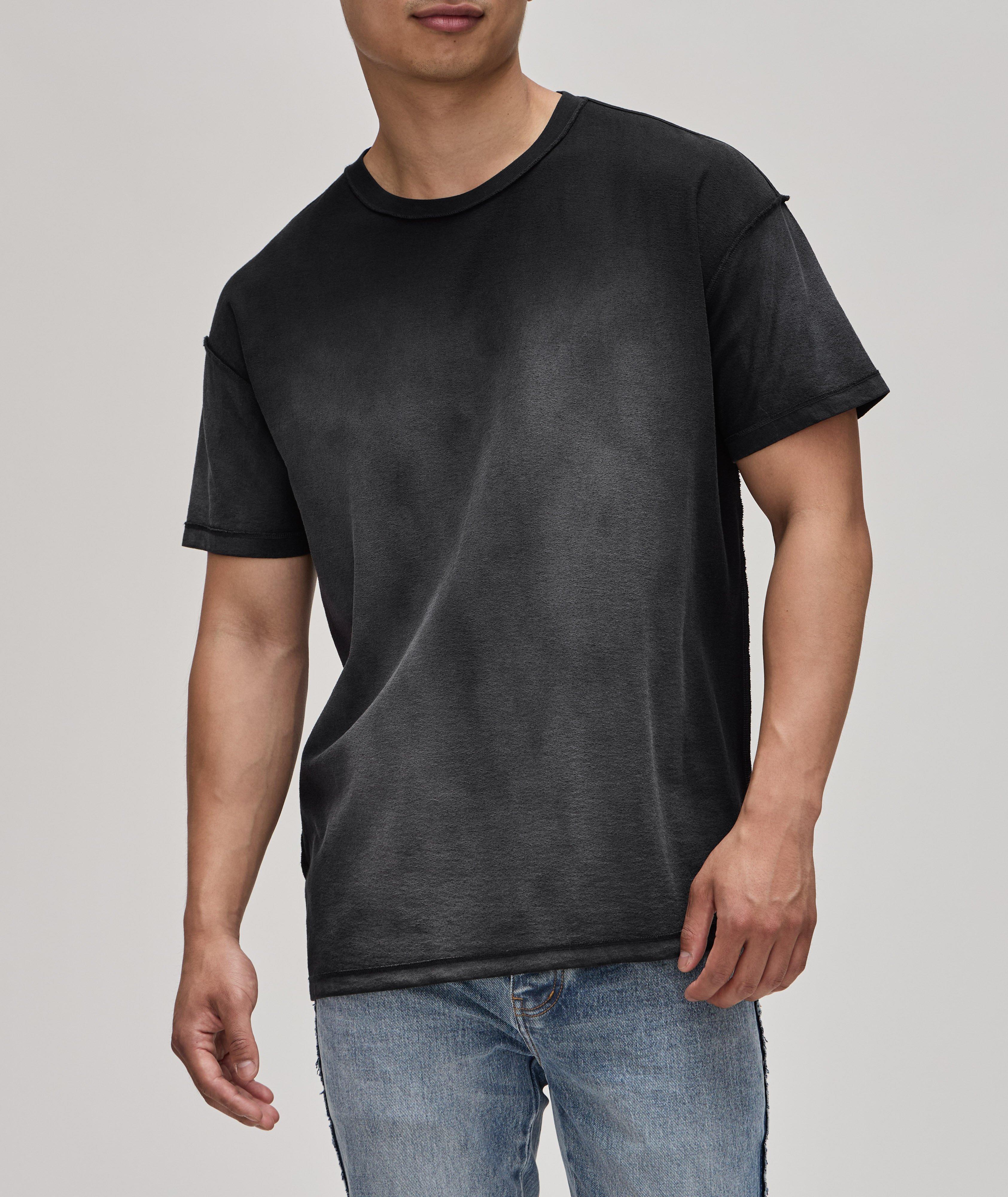 Textured Washed Cotton T-Shirt  image 1