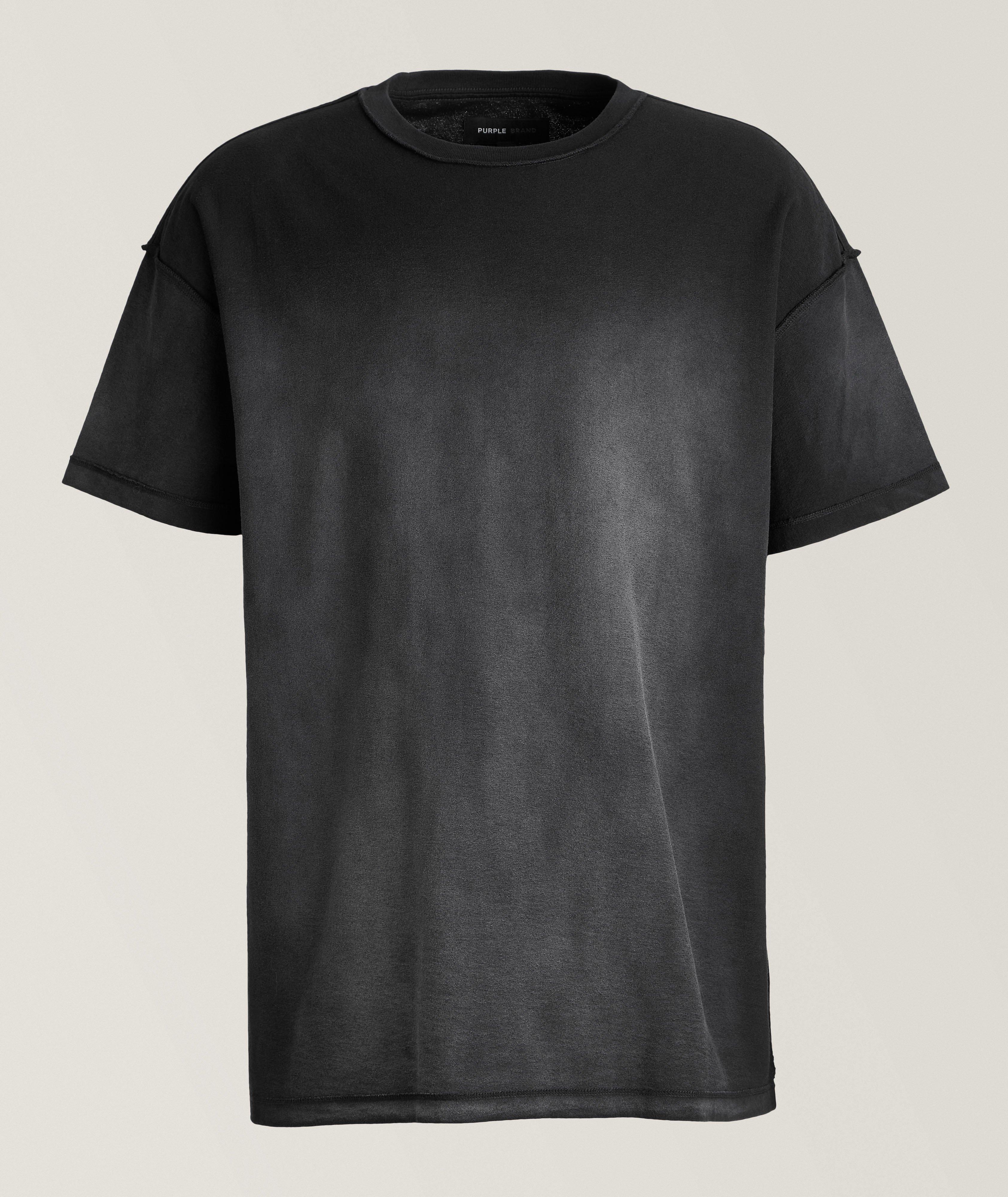 Textured Washed Cotton T-Shirt  image 0