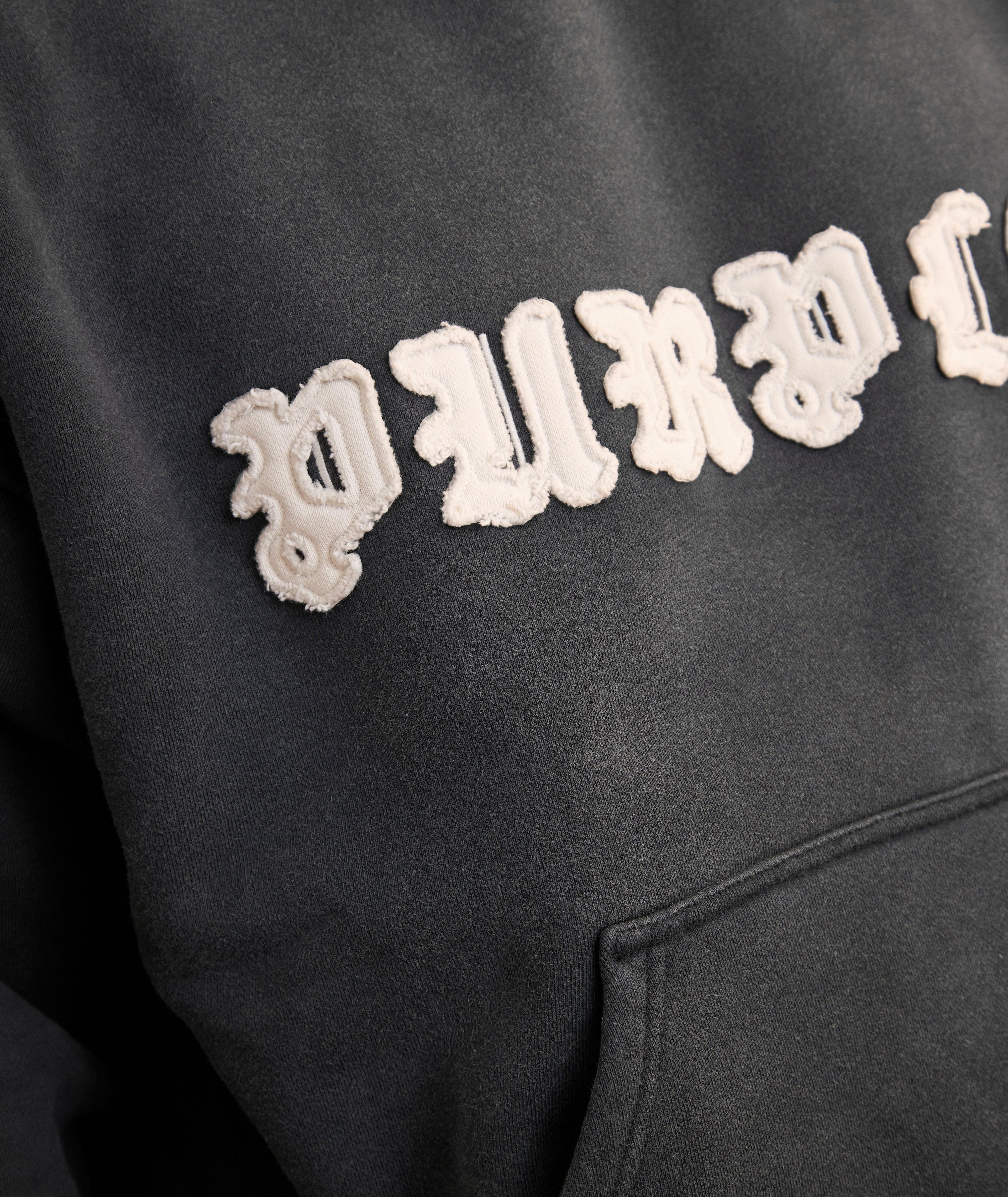 Gothic Logo Hooded Sweater image 3