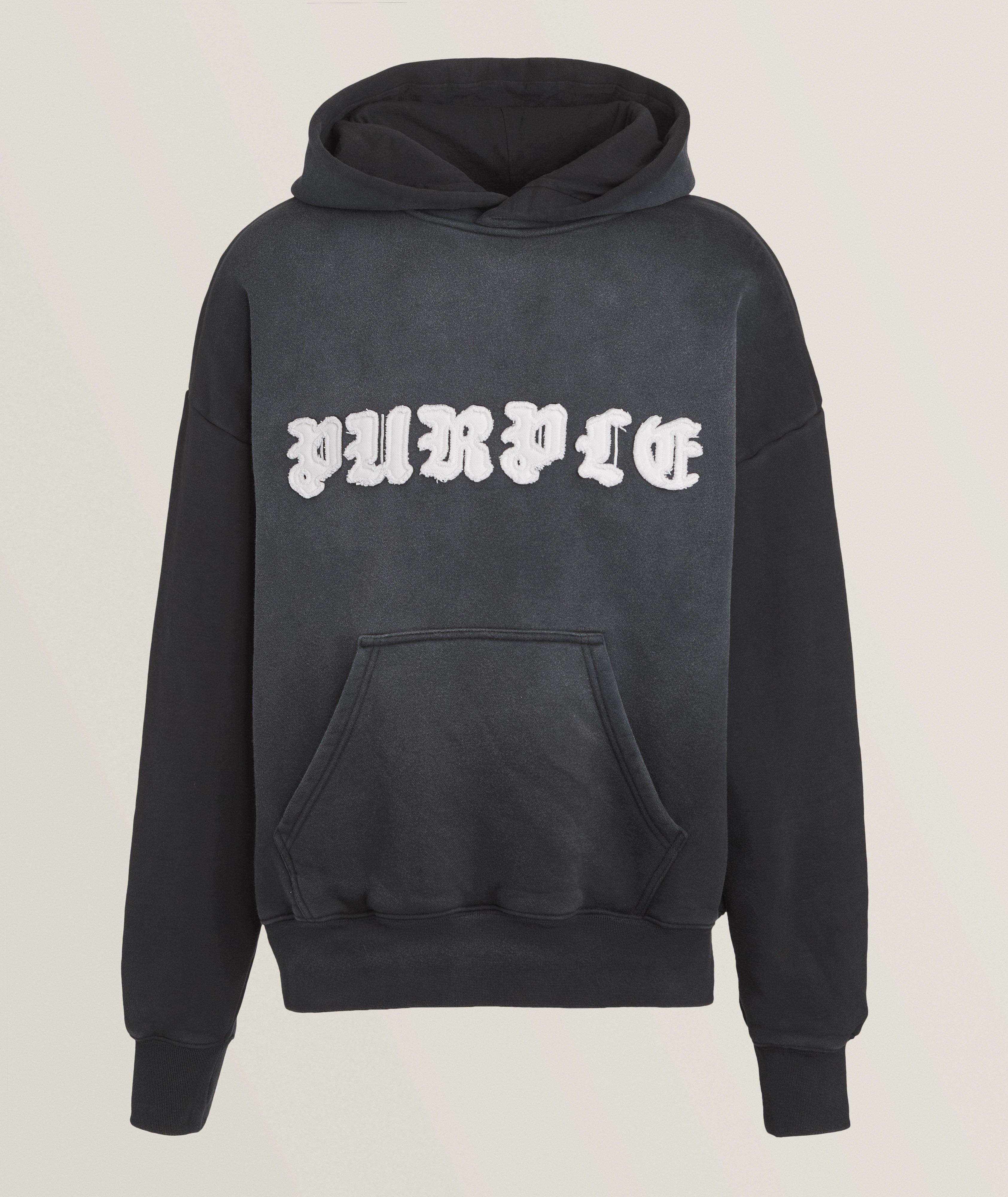 Gothic Logo Hooded Sweater image 0