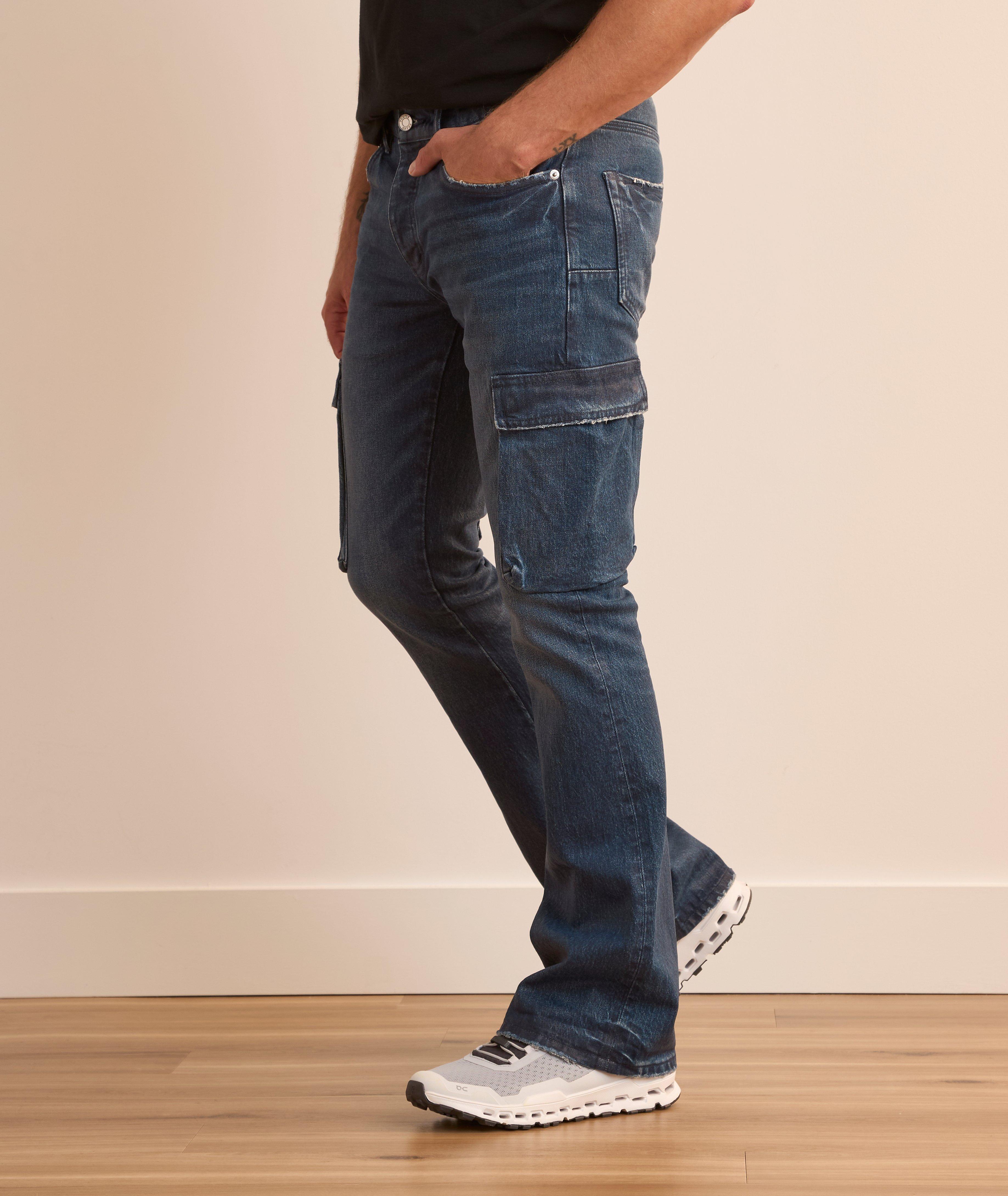 P004 Vintage Cargo Jeans  image 2