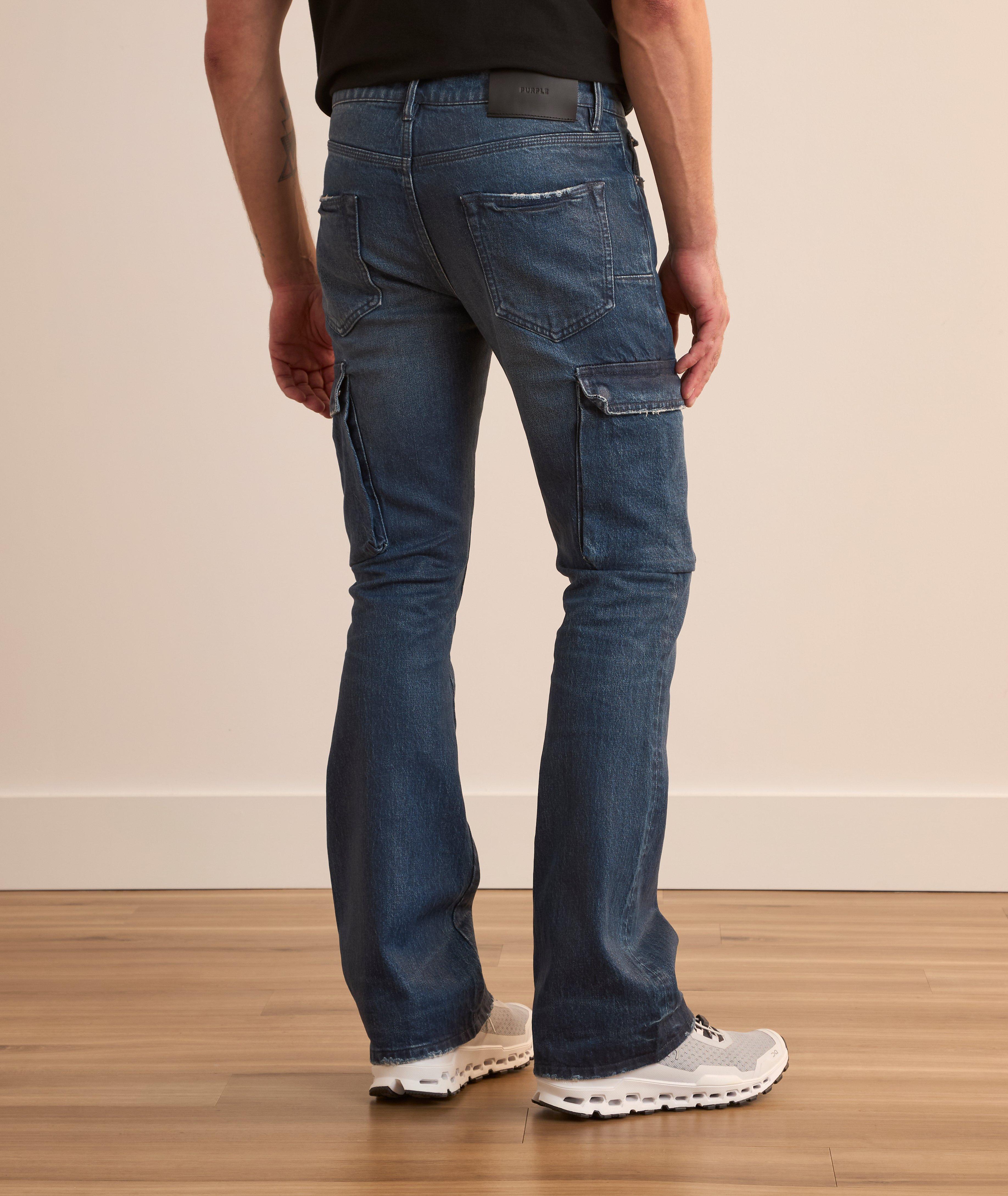 P004 Vintage Cargo Jeans  image 3