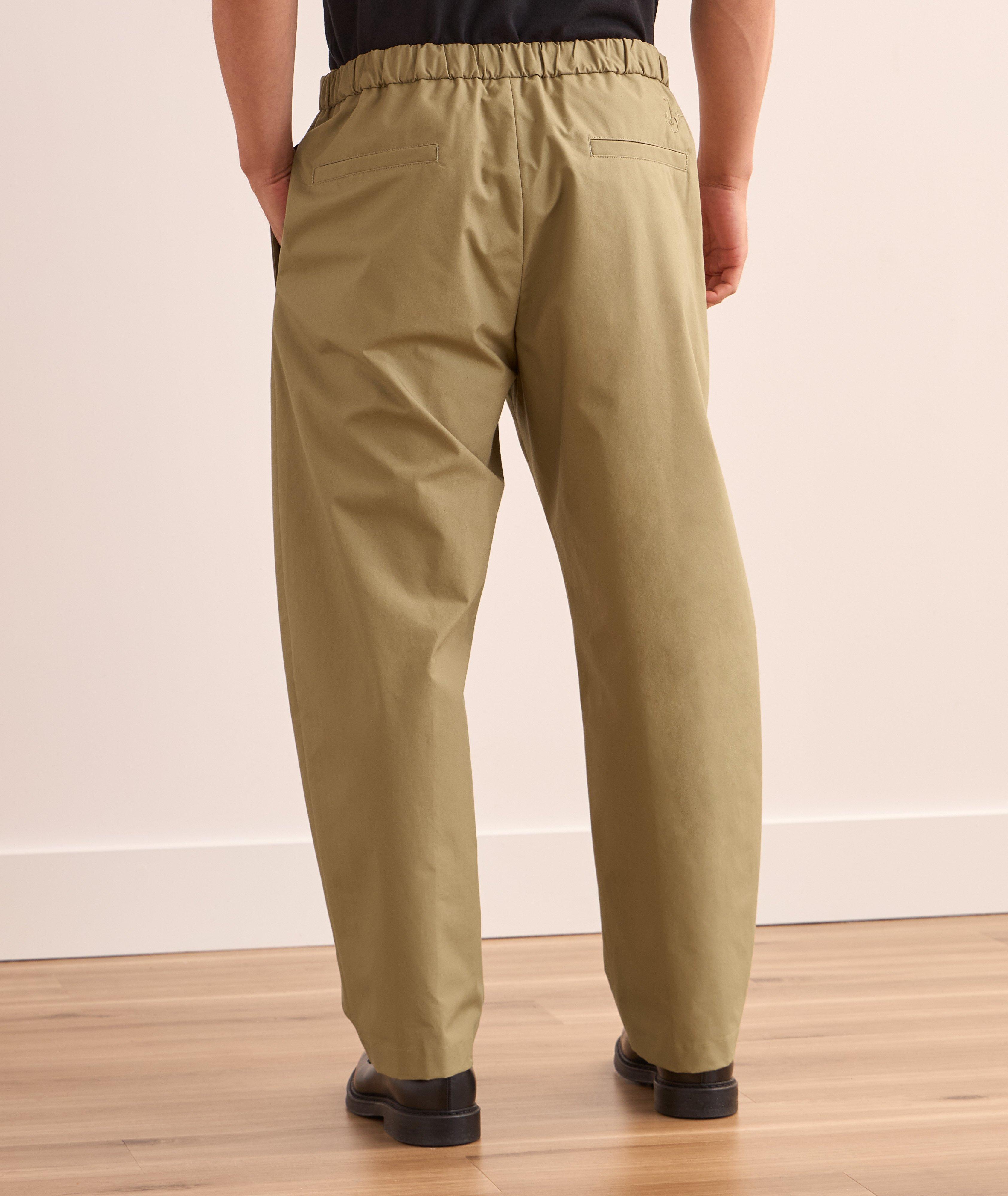 Cotton Flat Front Pants image 2