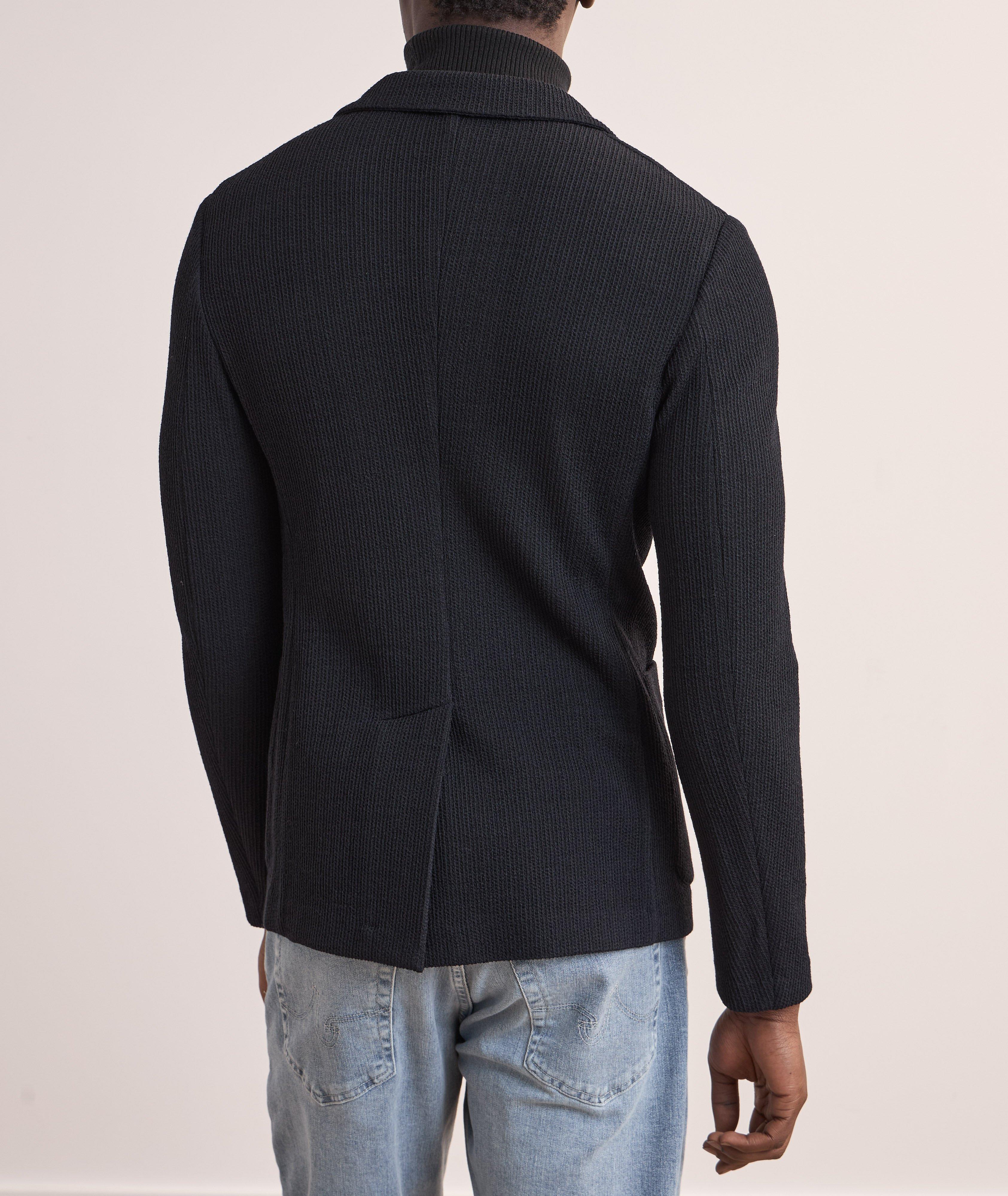 Textured Knit Sport Jacket  image 2