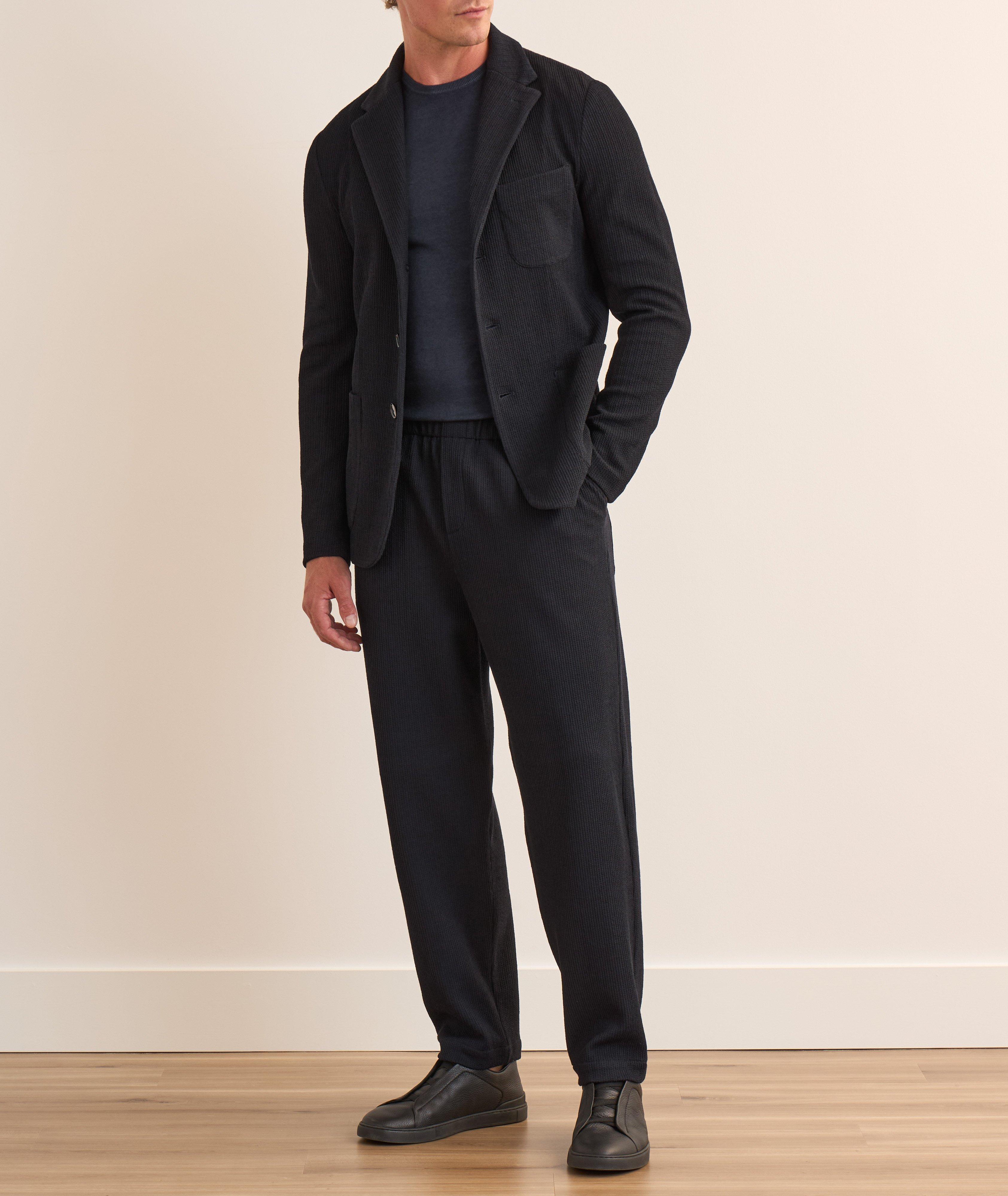 Textured Knit Pants  image 4