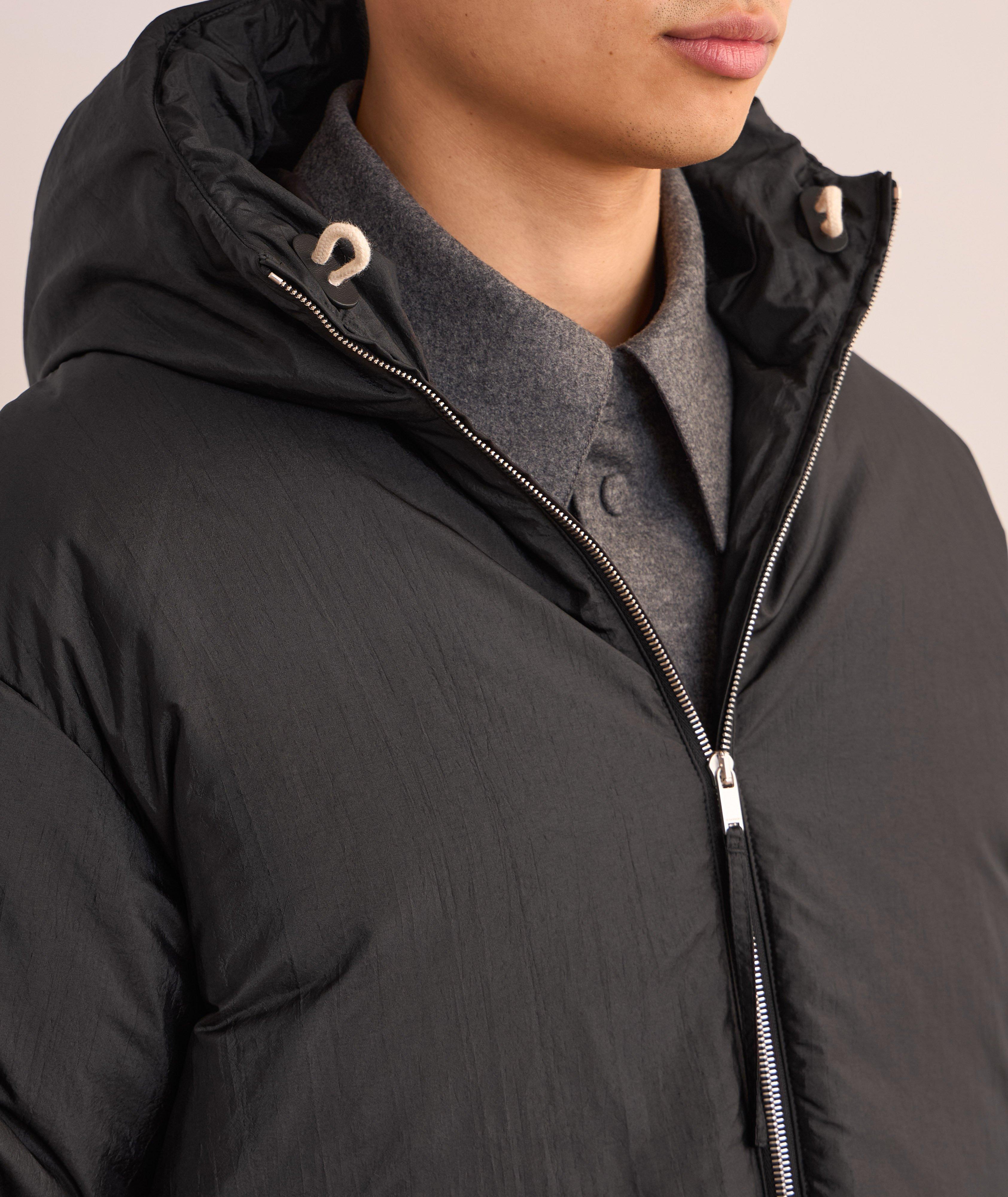 Manteau de duvet matelassé de coupe carrée image 4