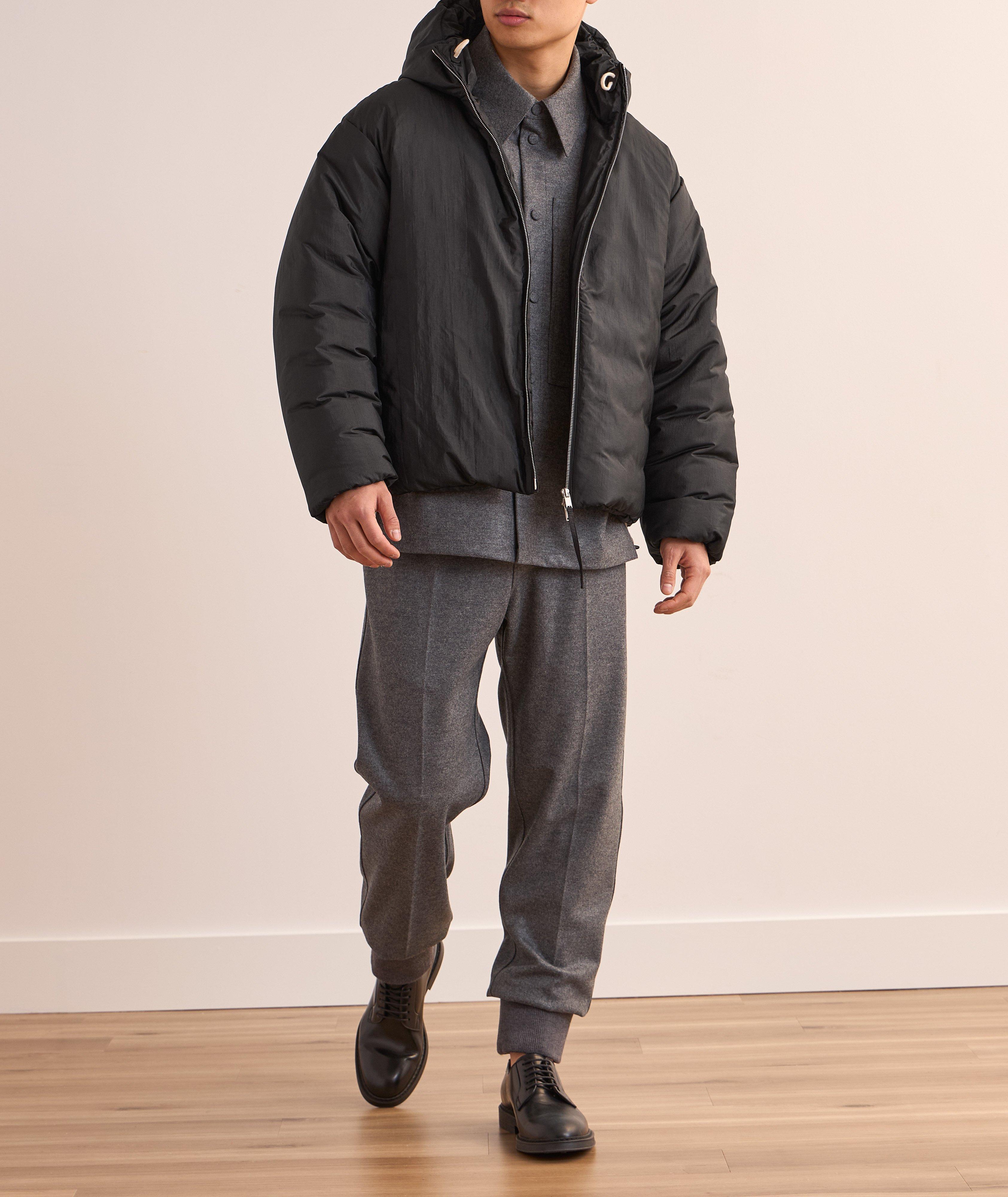 Manteau de duvet matelassé de coupe carrée image 5