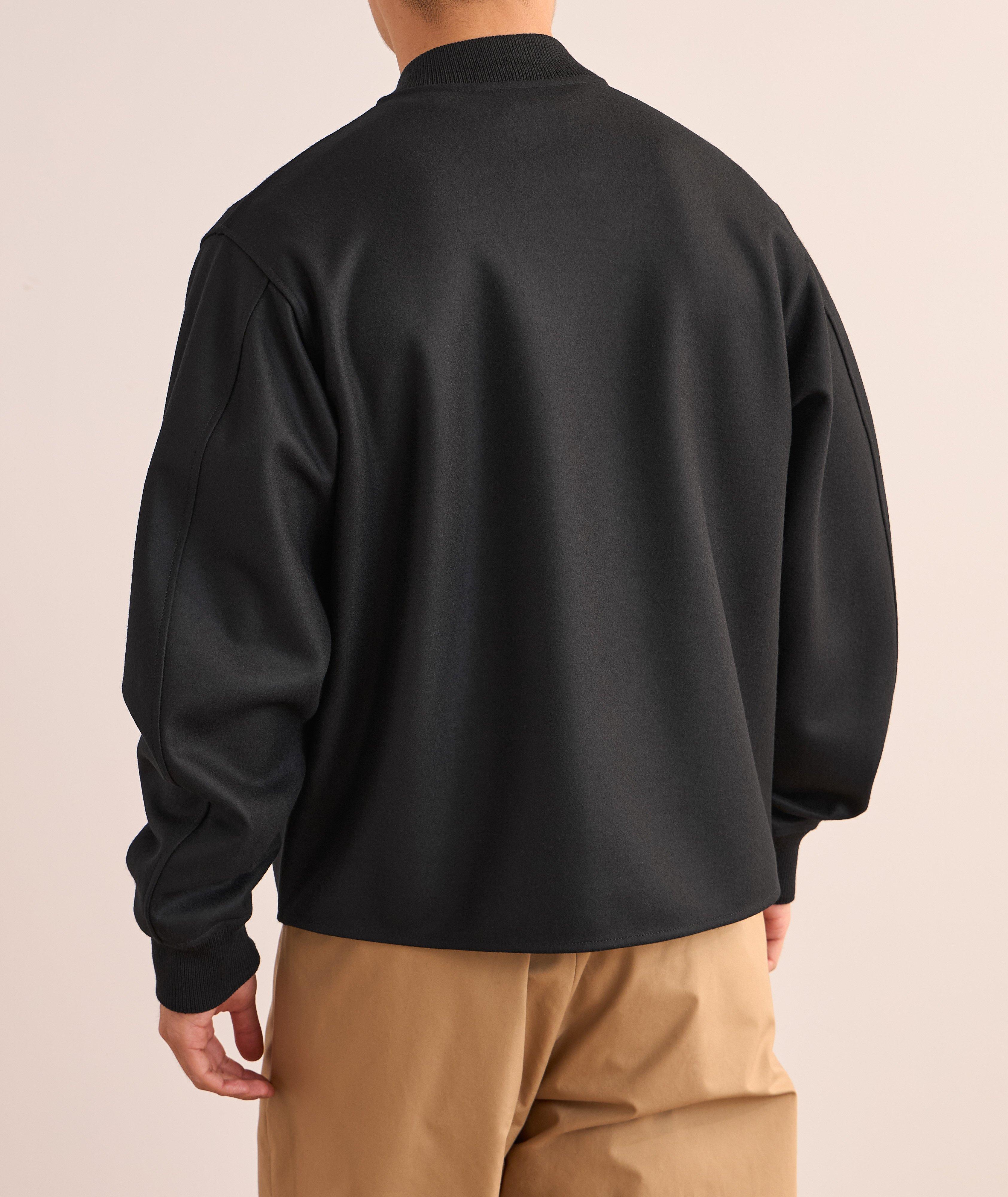 Lightweight Wool Bomber Jacket image 2