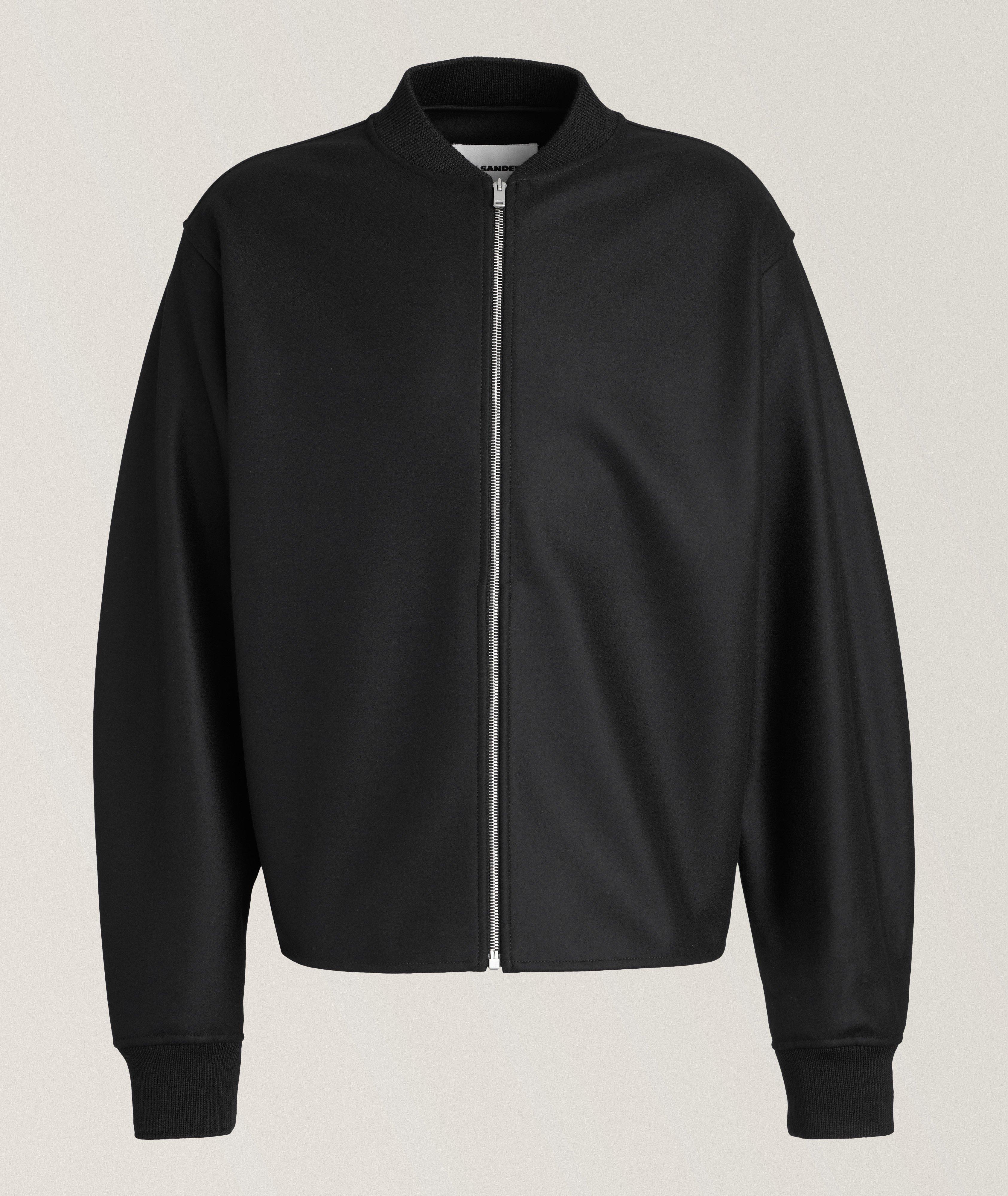 Lightweight Wool Bomber Jacket image 0