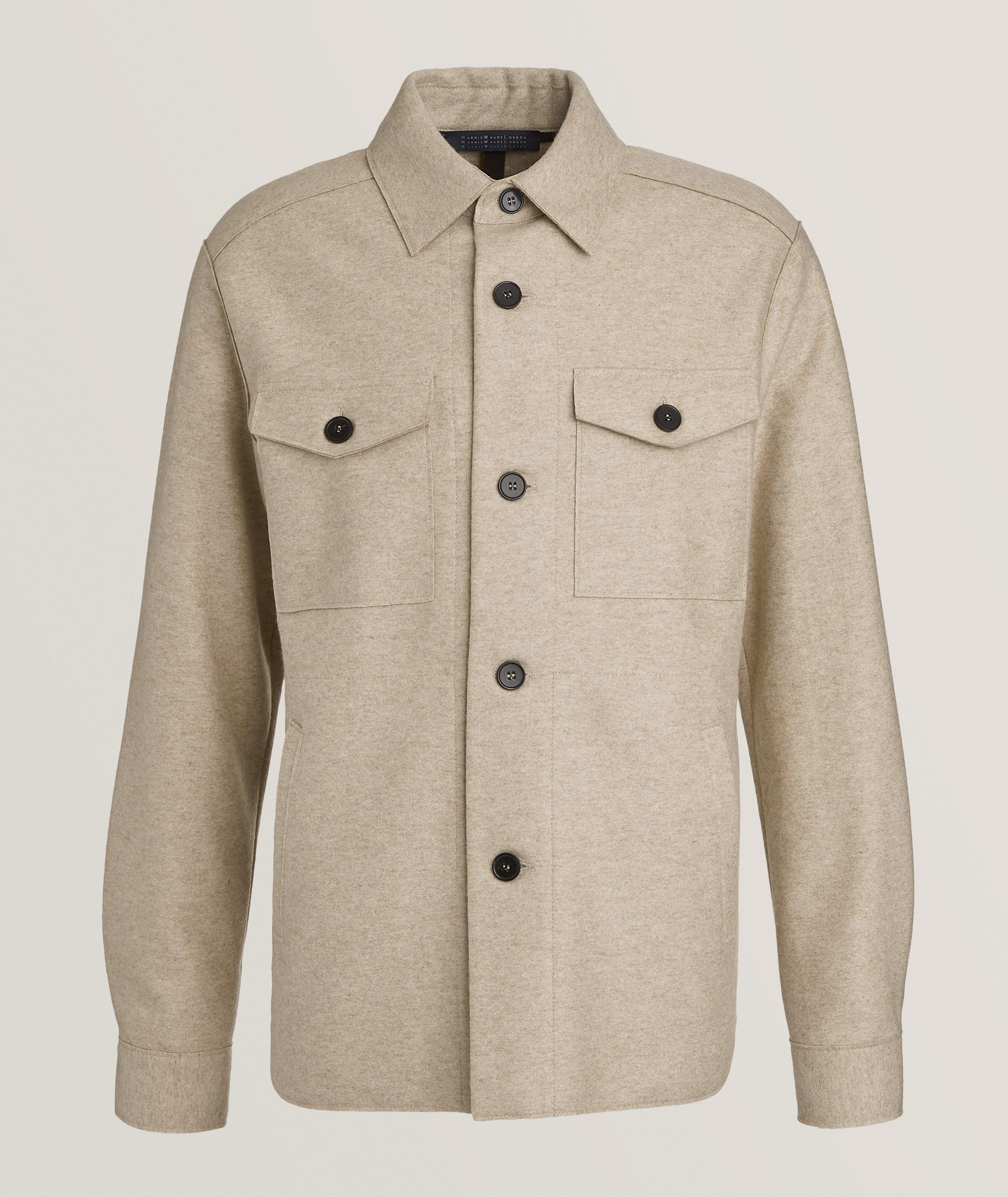 Cashmere Flannel Overshirt image 0