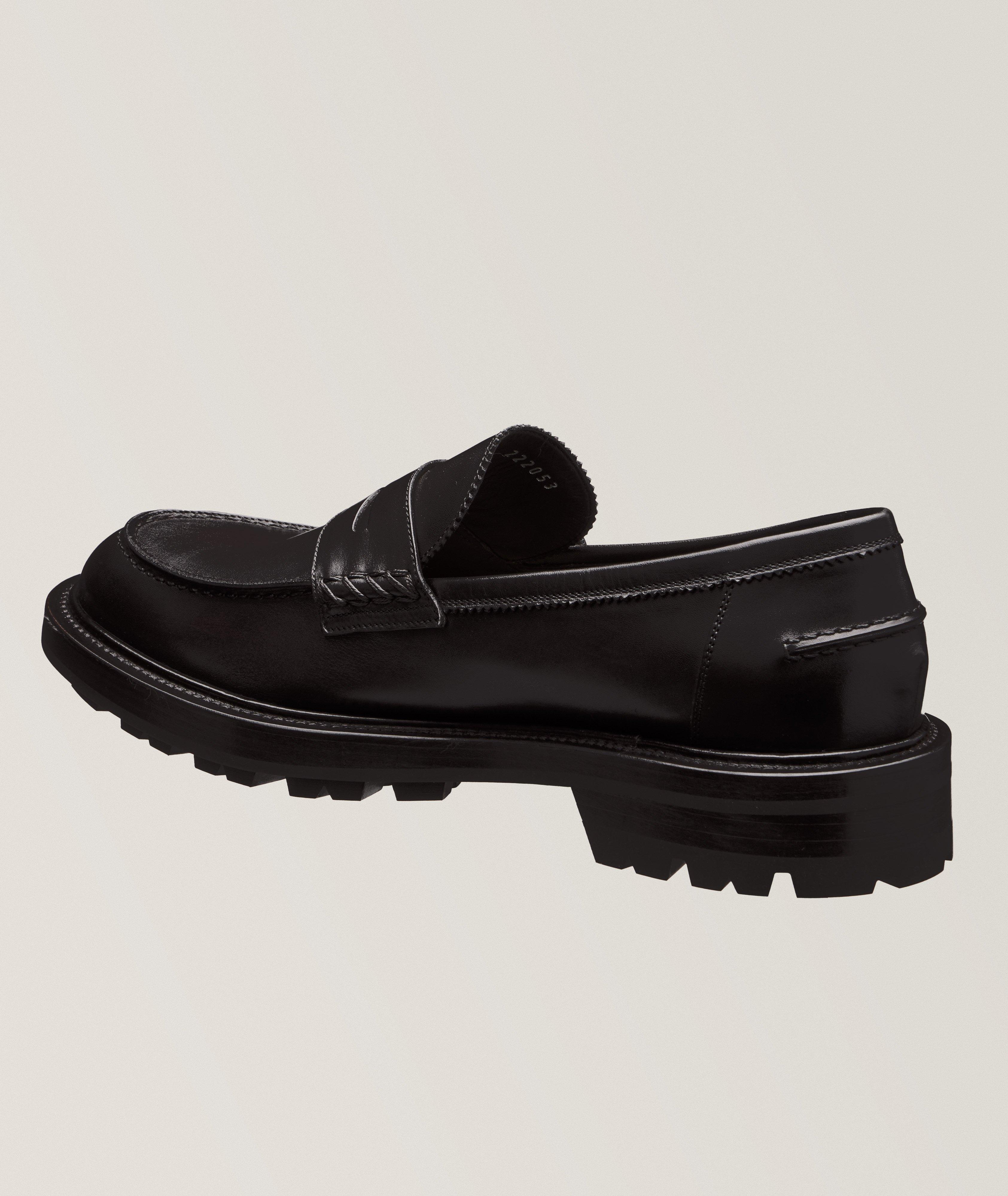 Leather Penny Loafers image 1