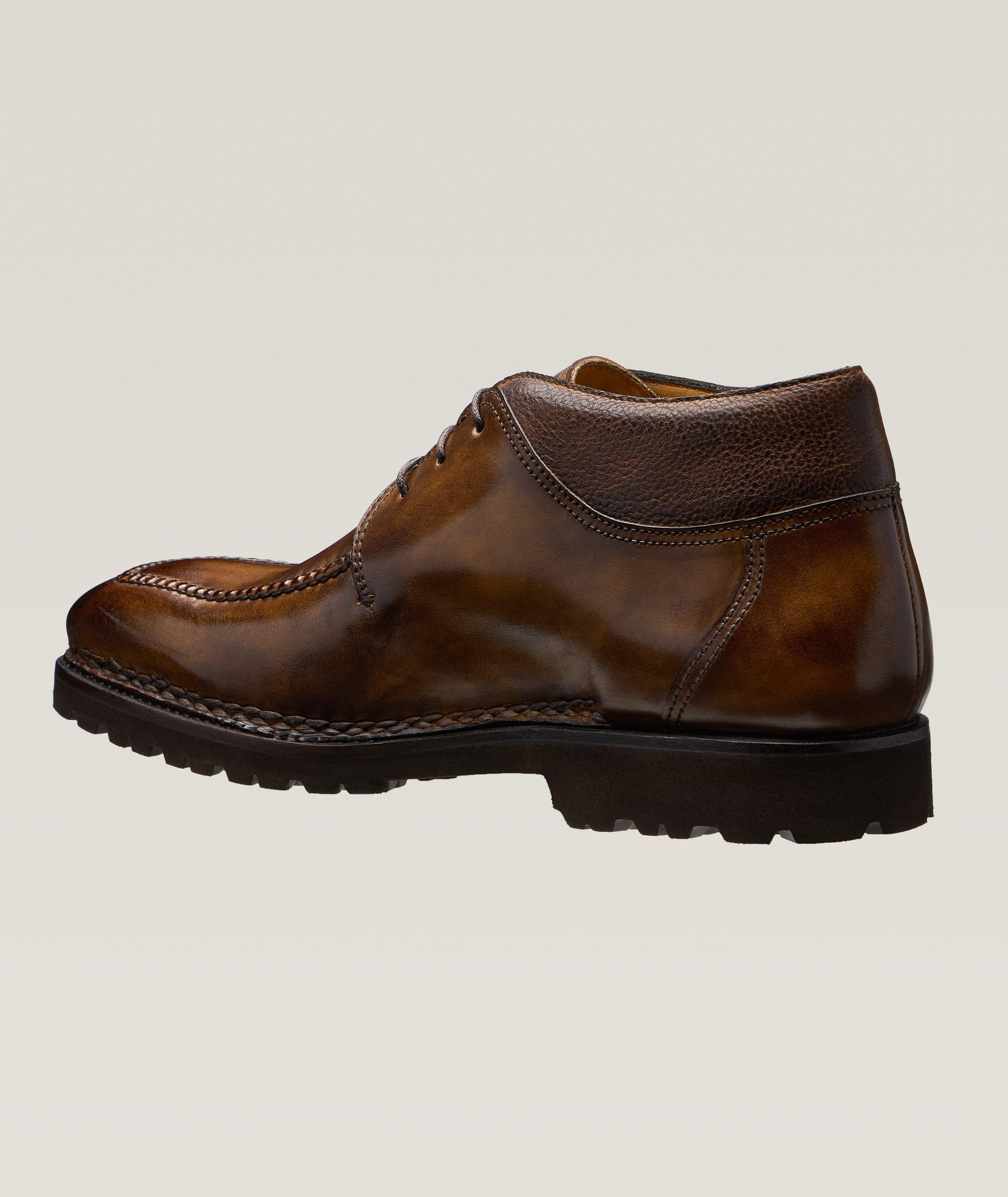 Conero Calf Leather Lug Boots image 1