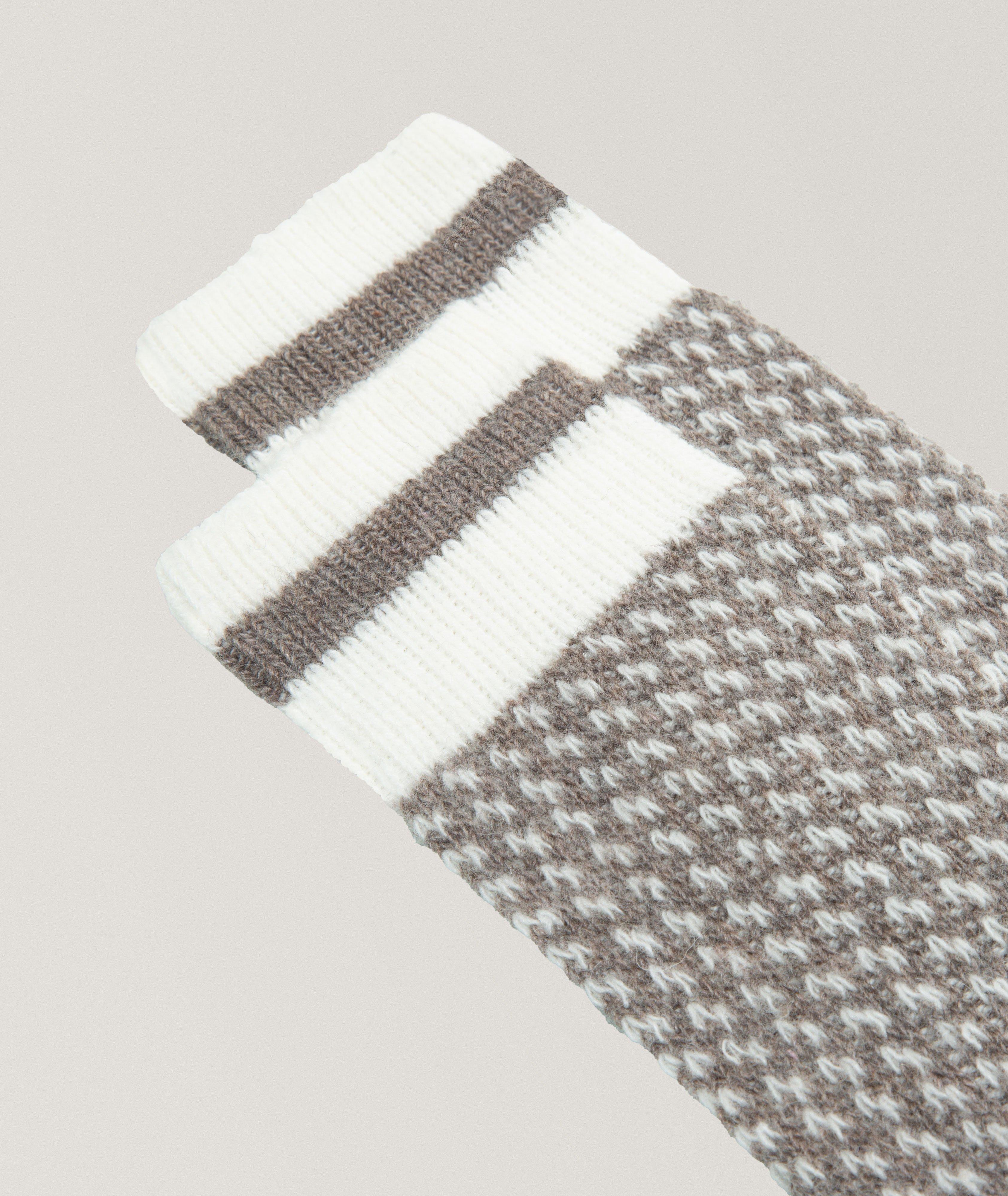 Boden Pick Stitch Wool-Blend Socks  image 1
