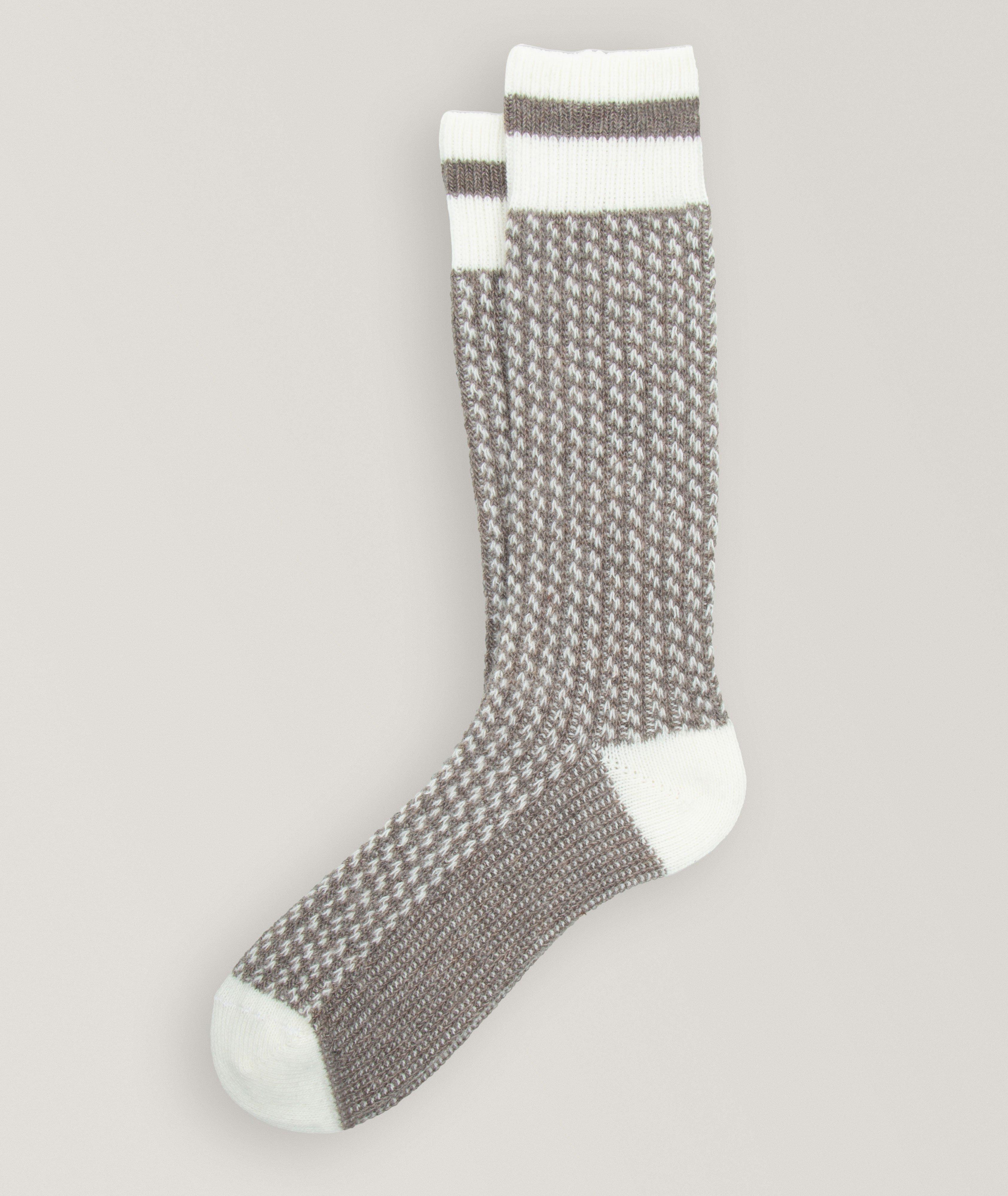 Boden Pick Stitch Wool-Blend Socks  image 0