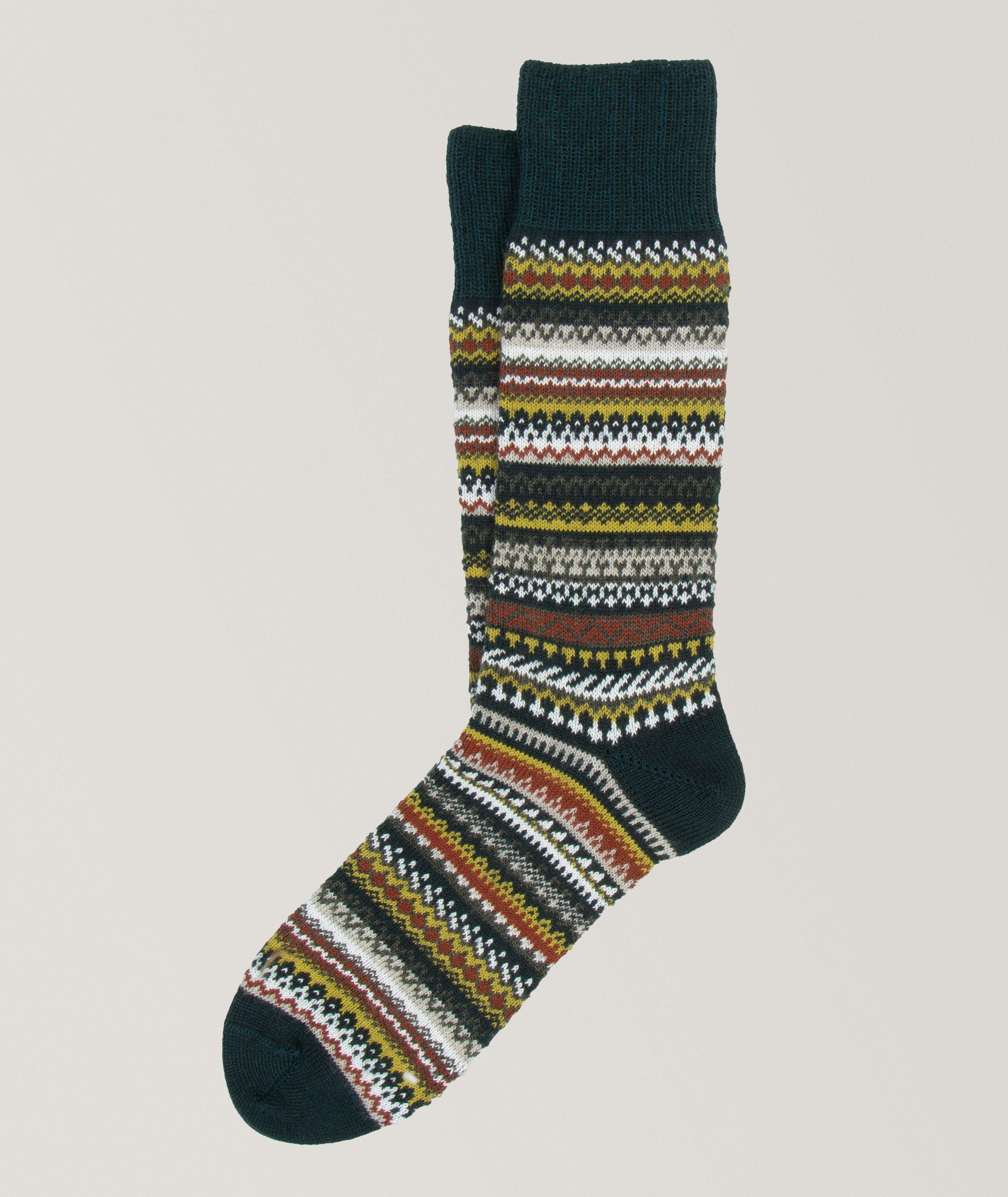 Chaussettes Kolari en tricot jacquard image 0