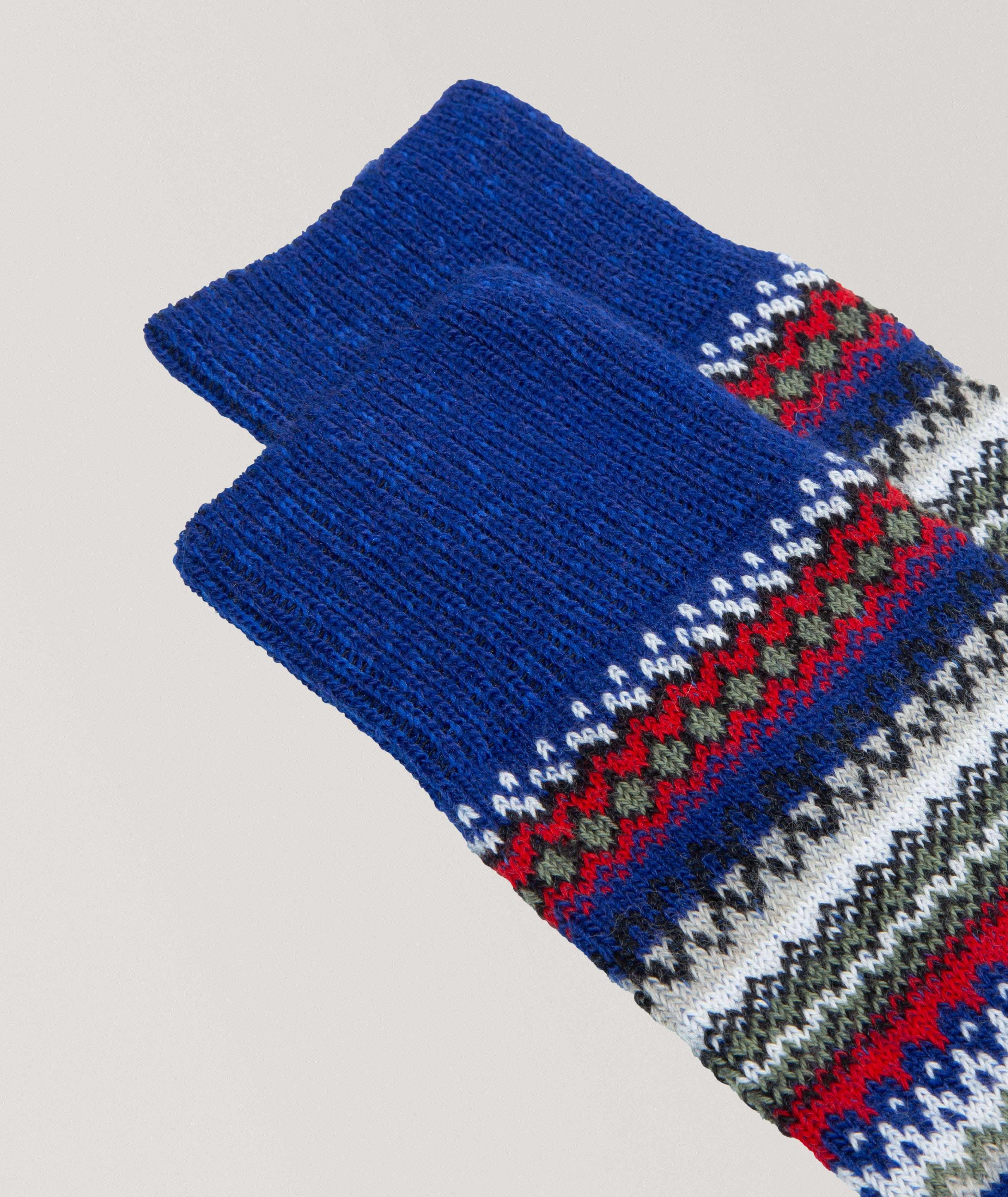 Chaussettes Kolari en tricot jacquard image 1