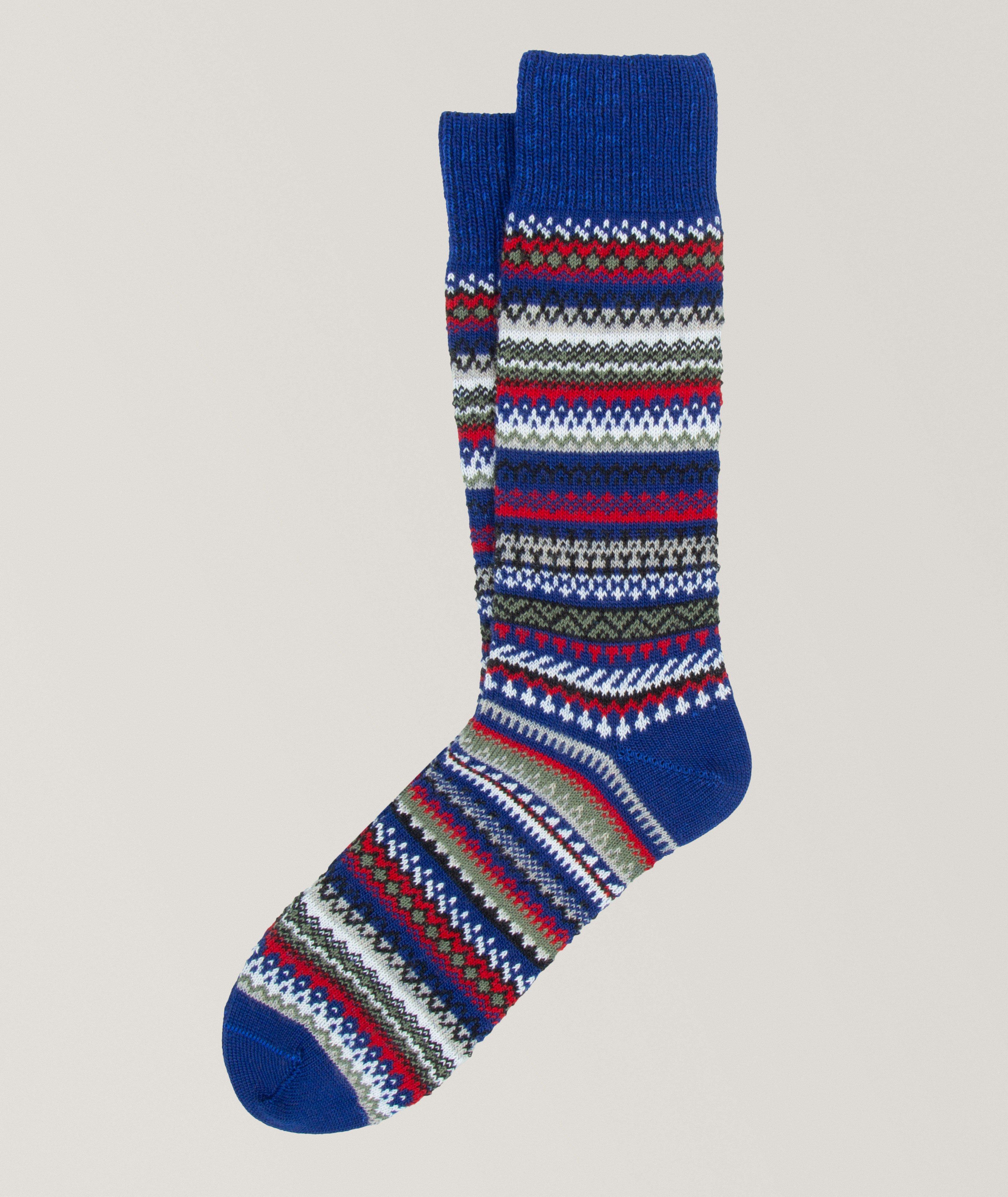 Chaussettes Kolari en tricot jacquard image 0