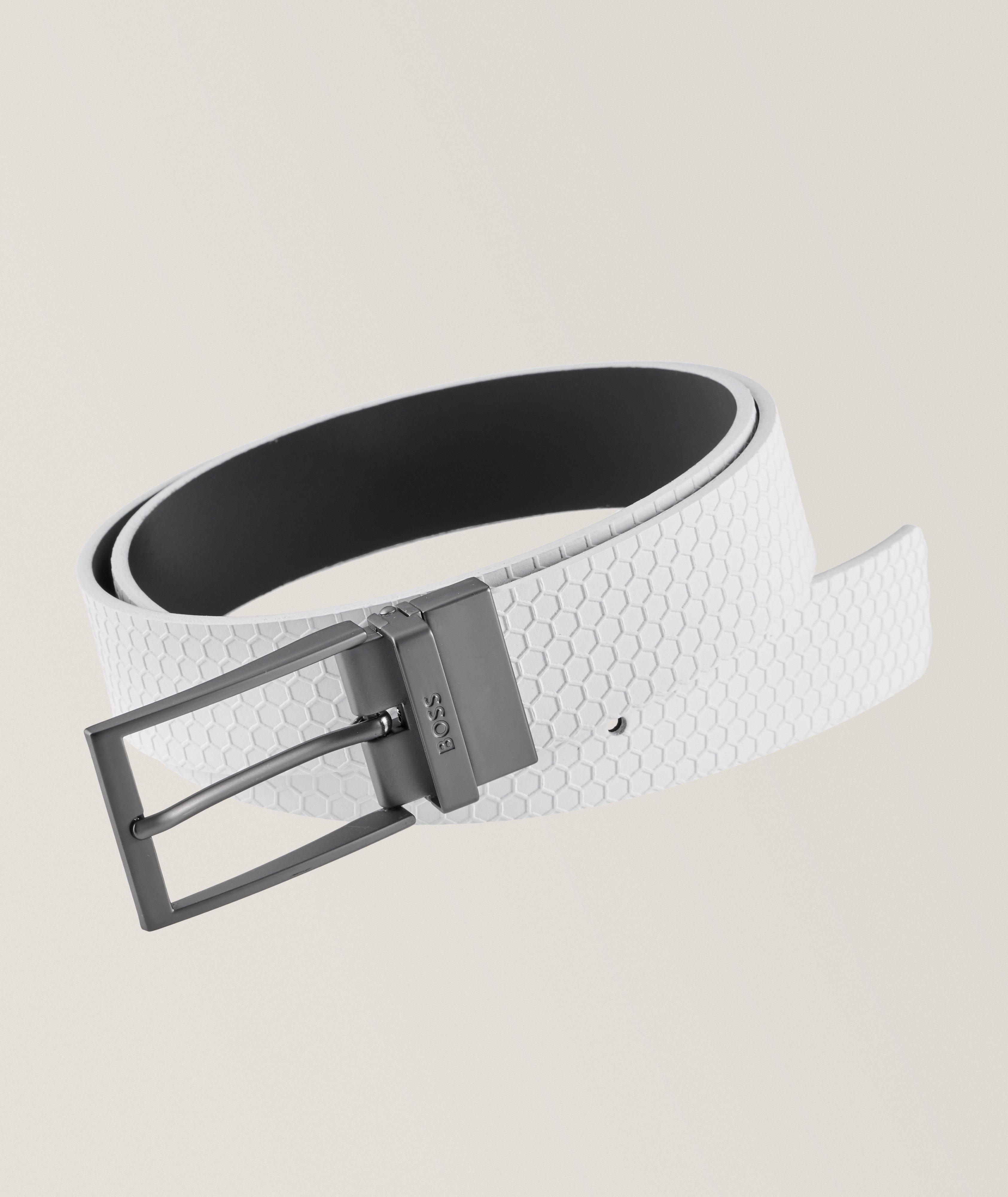 Leather Reversible Golf Belt Set image 1