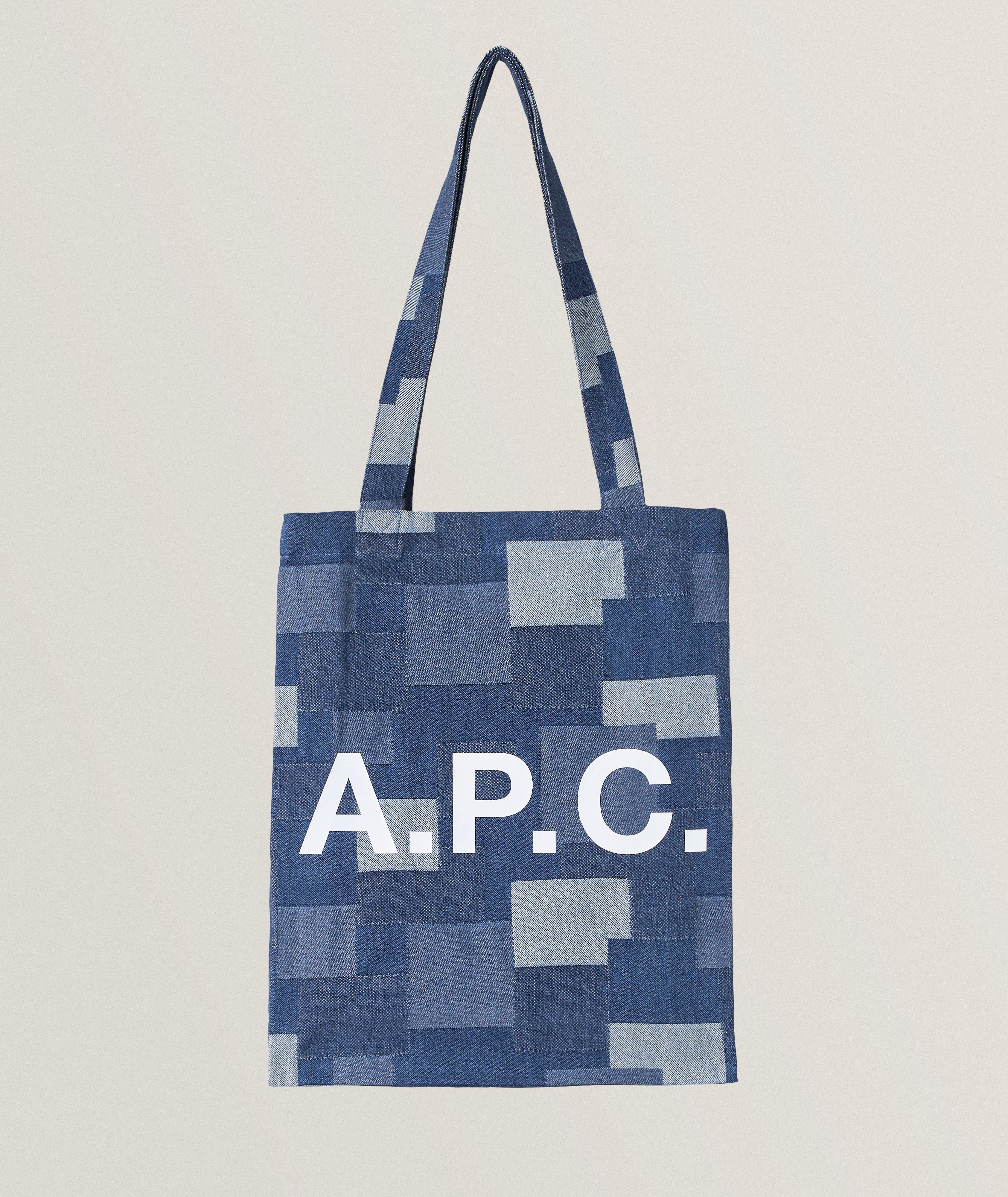 Lou Denim Patchwork Tote image 0