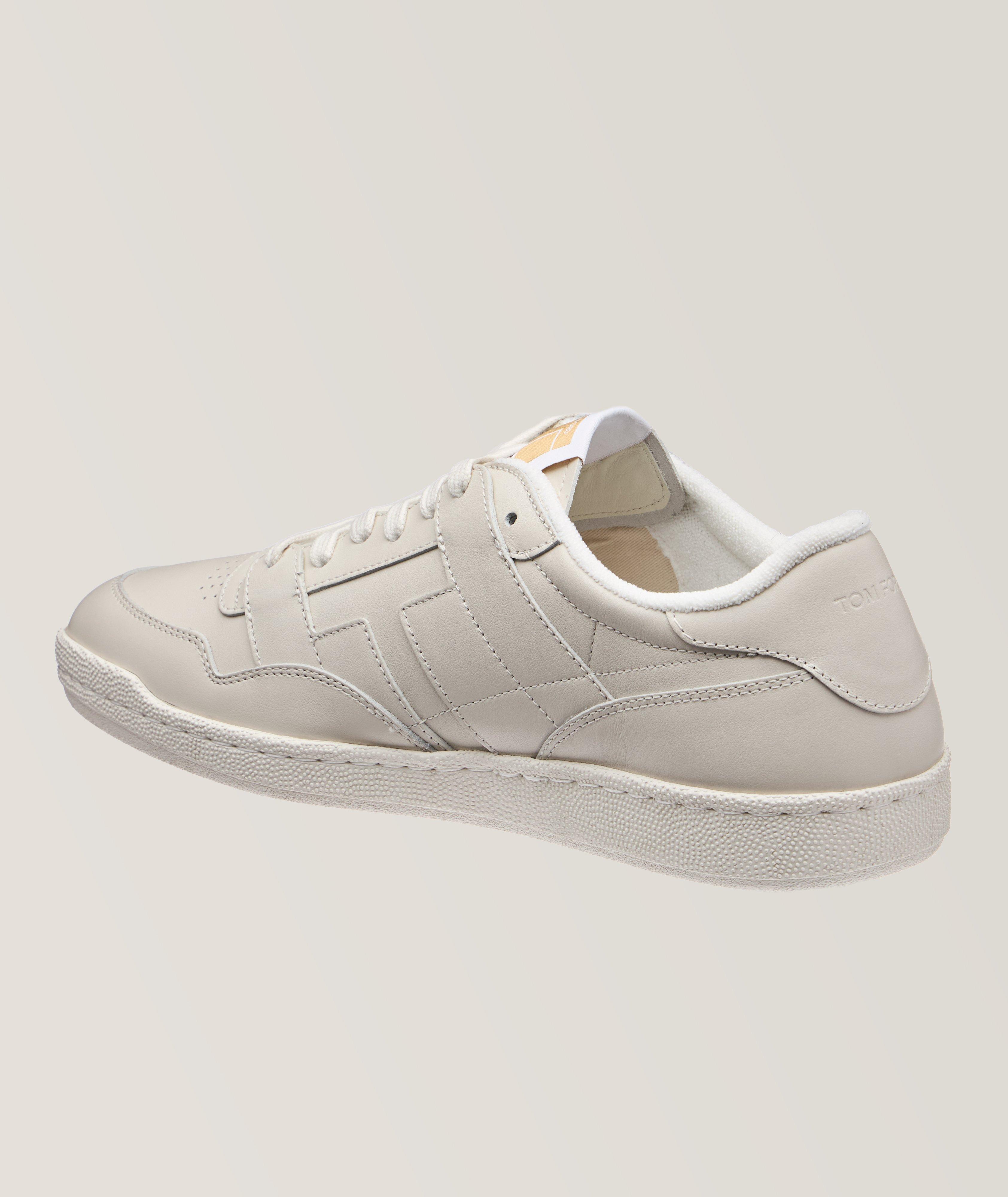 Jake Leather Paneled Sneakers image 1