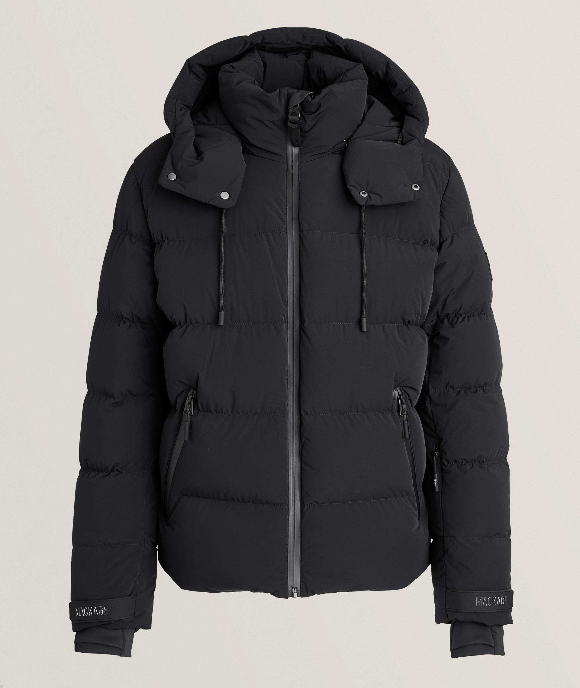 Manteau de ski Samuel en duvet à capuchon image 0