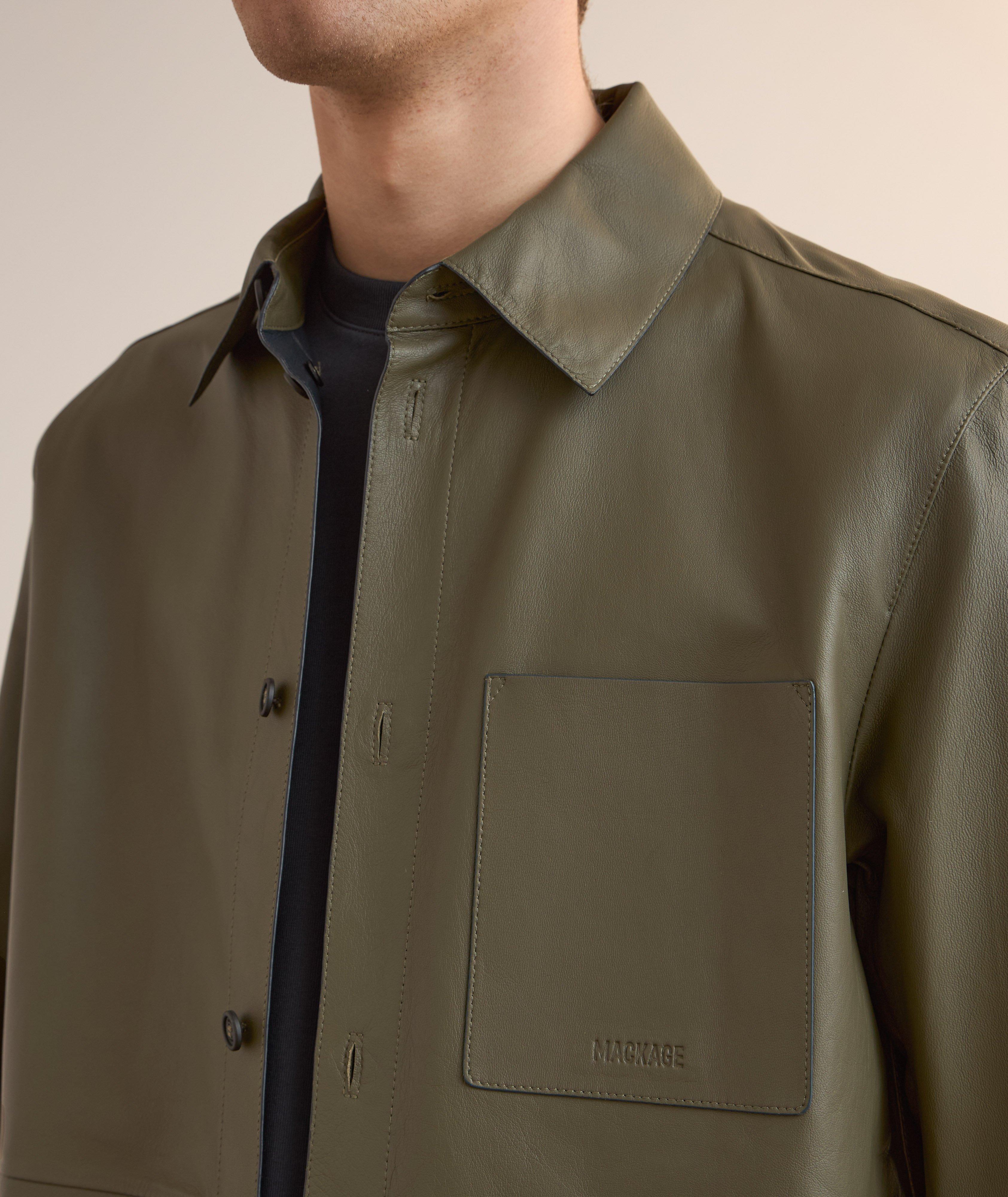 Remington Lambskin Shirt Jacket image 3