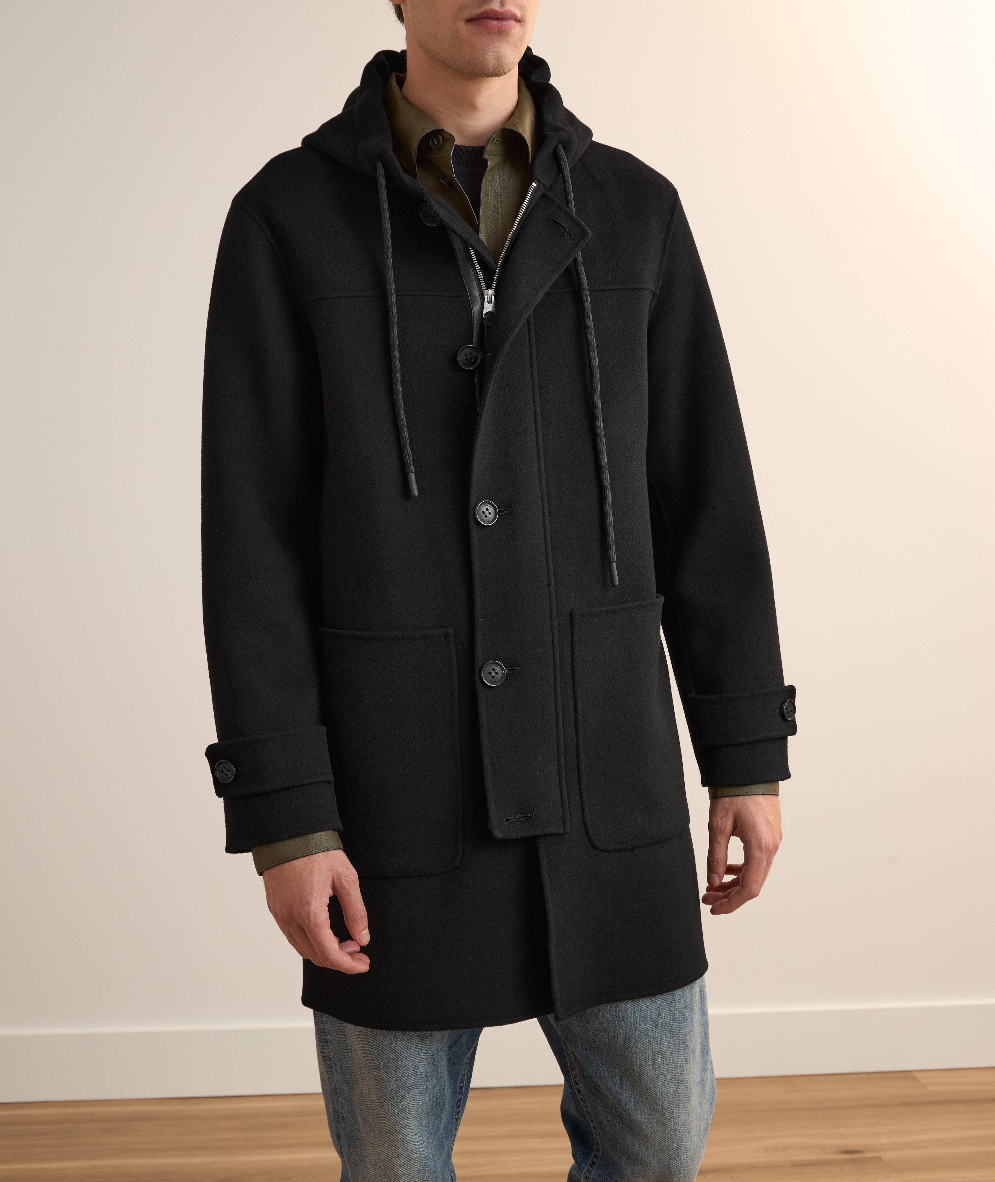 Joshua Double-Face Wool Long Duffle Coat image 1