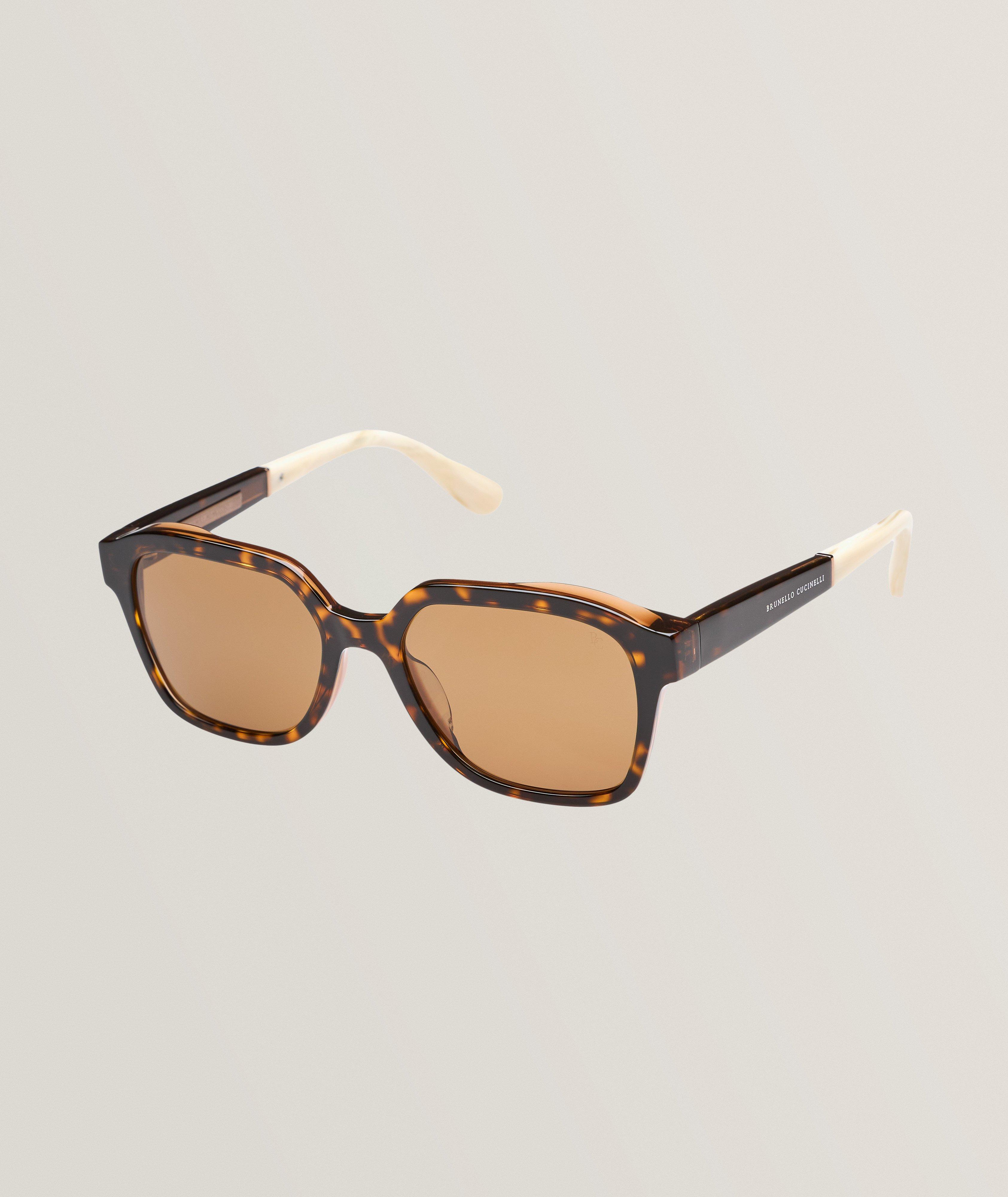 Rounded Square Acetate Sunglasses image 0