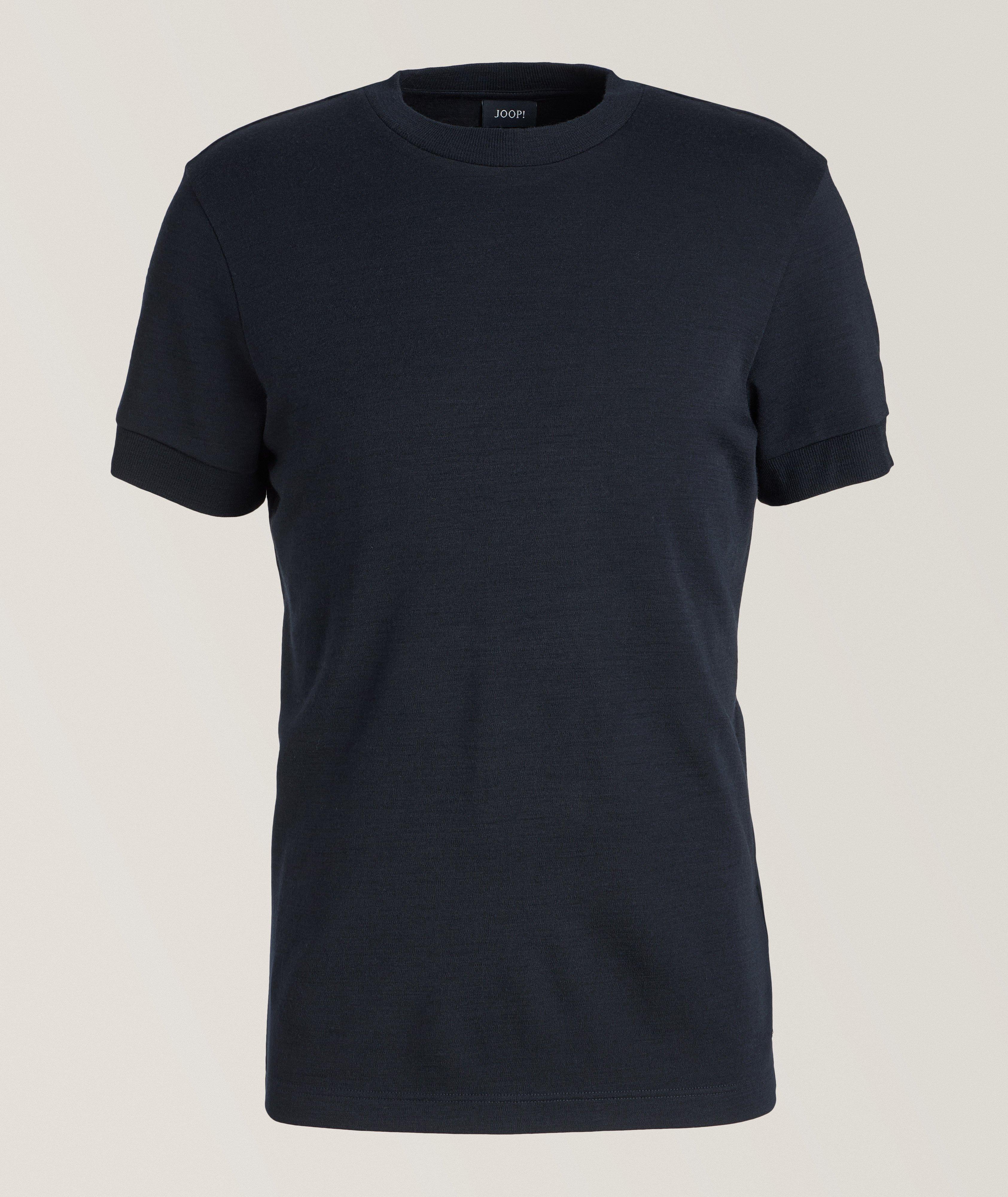 Leroy Wool-Blend Knitted T-shirt image 0