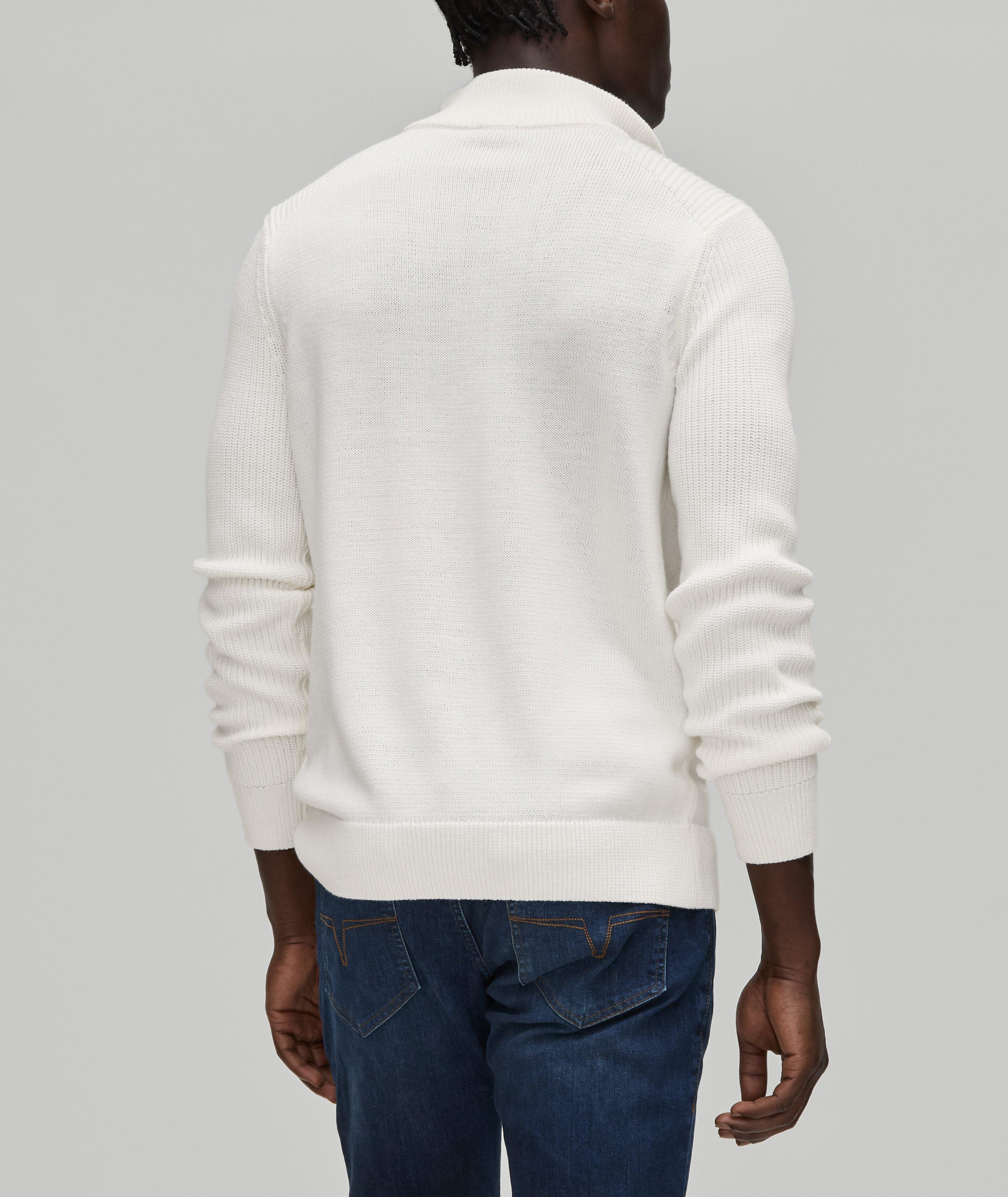 Thom Quarter-Zip Wool-Blend Sweater  image 2