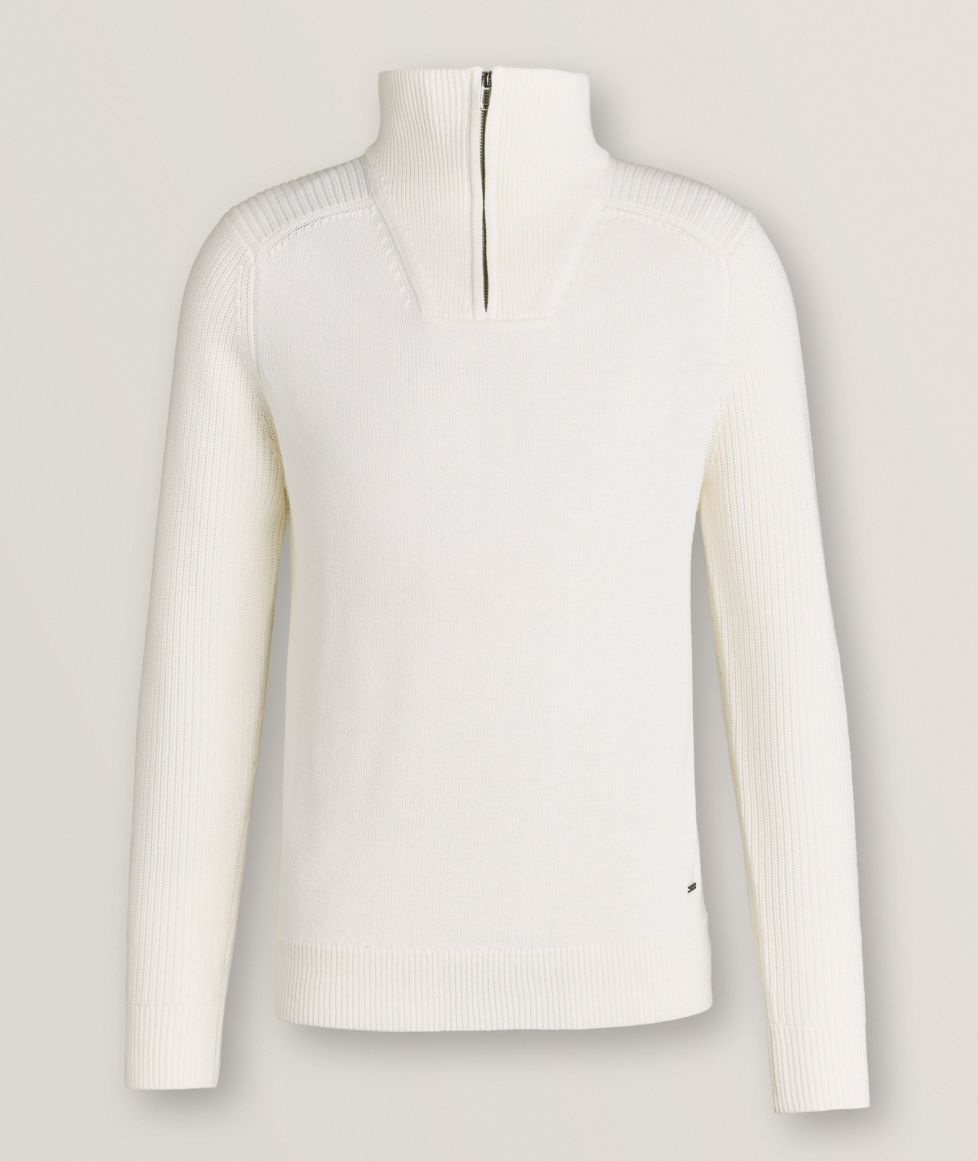 Thom Quarter-Zip Wool-Blend Sweater  image 0