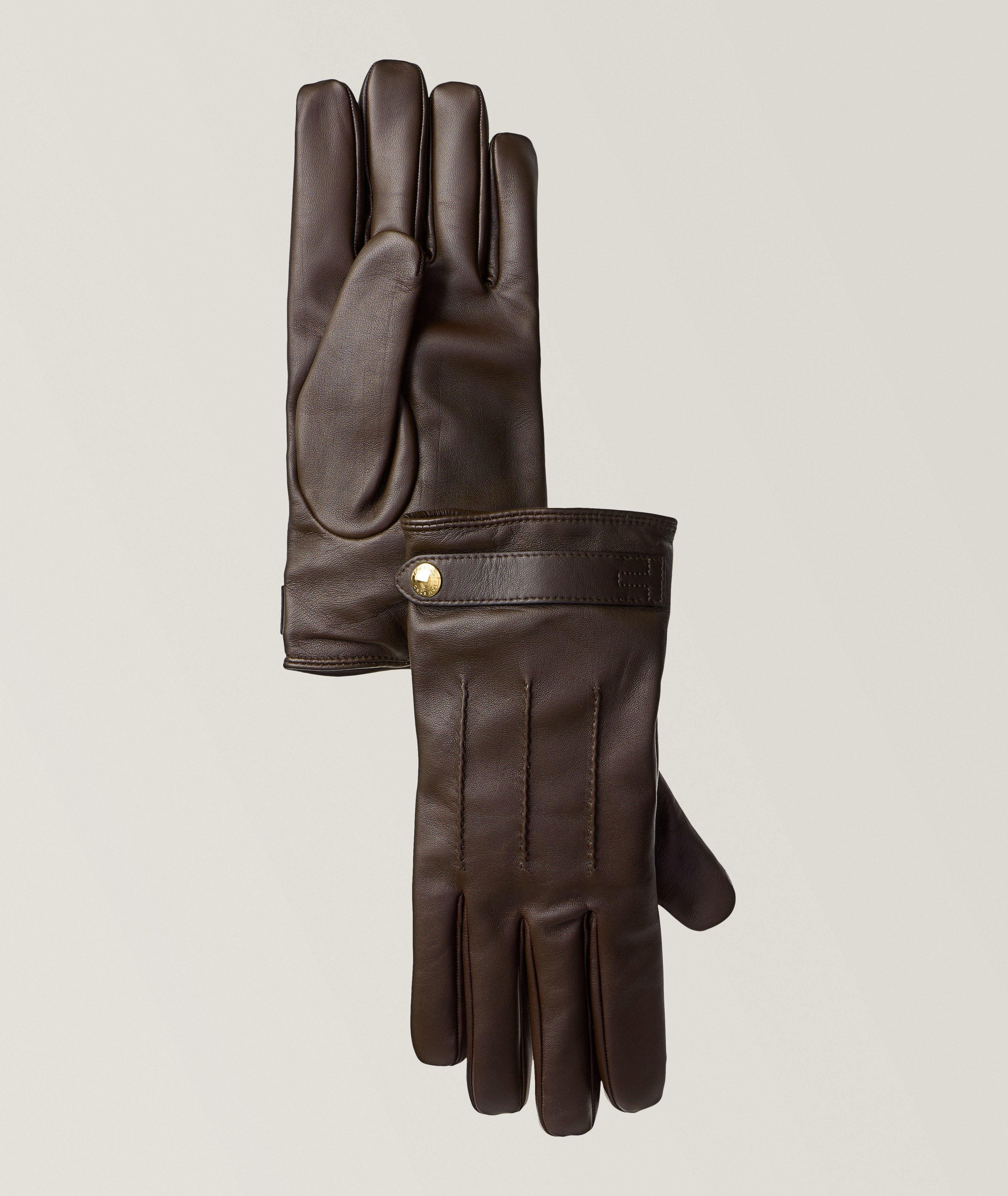 Soft Genuine Leather Driving Gloves