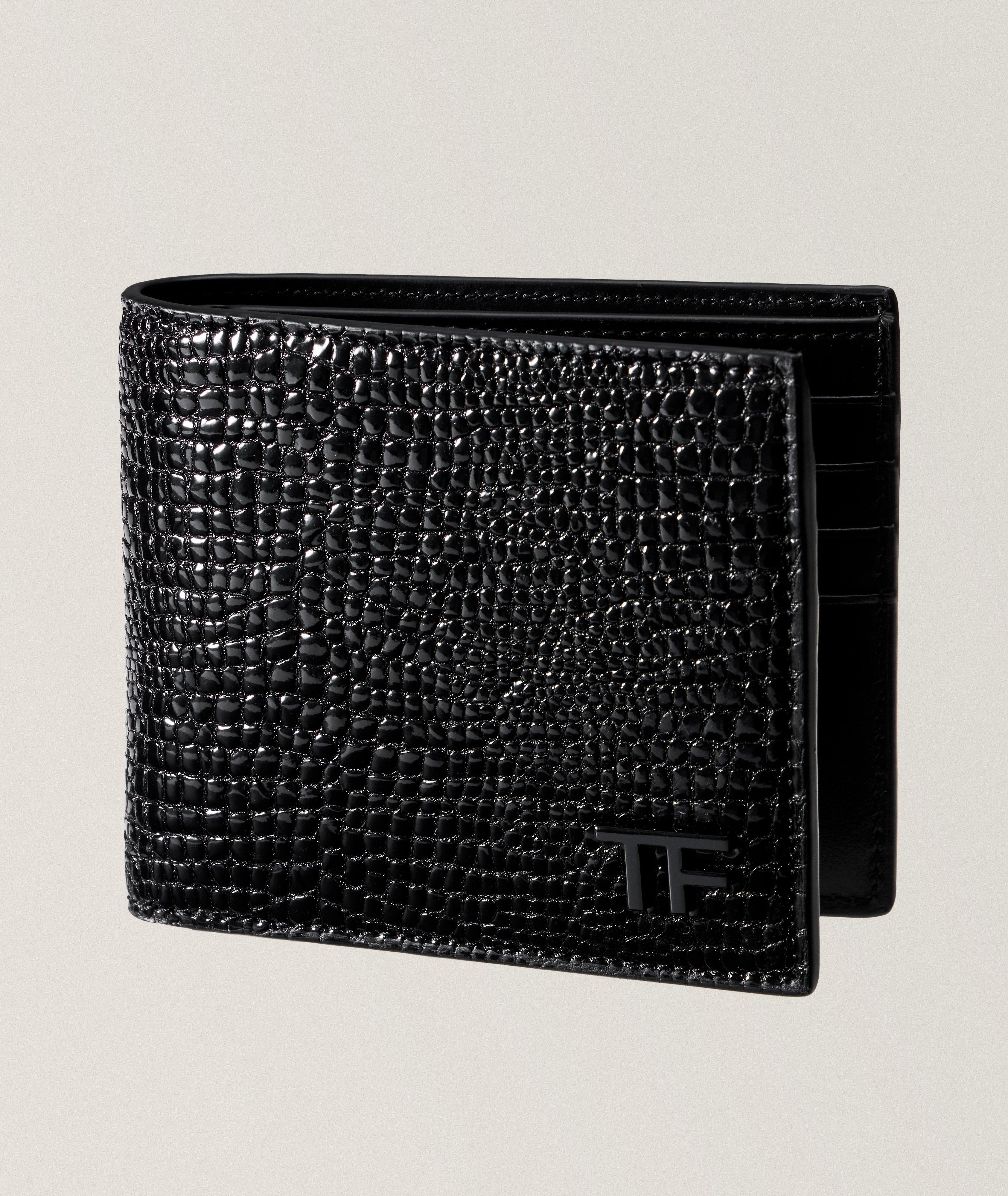 Printed Tejus Leather Bifold Wallet image 0