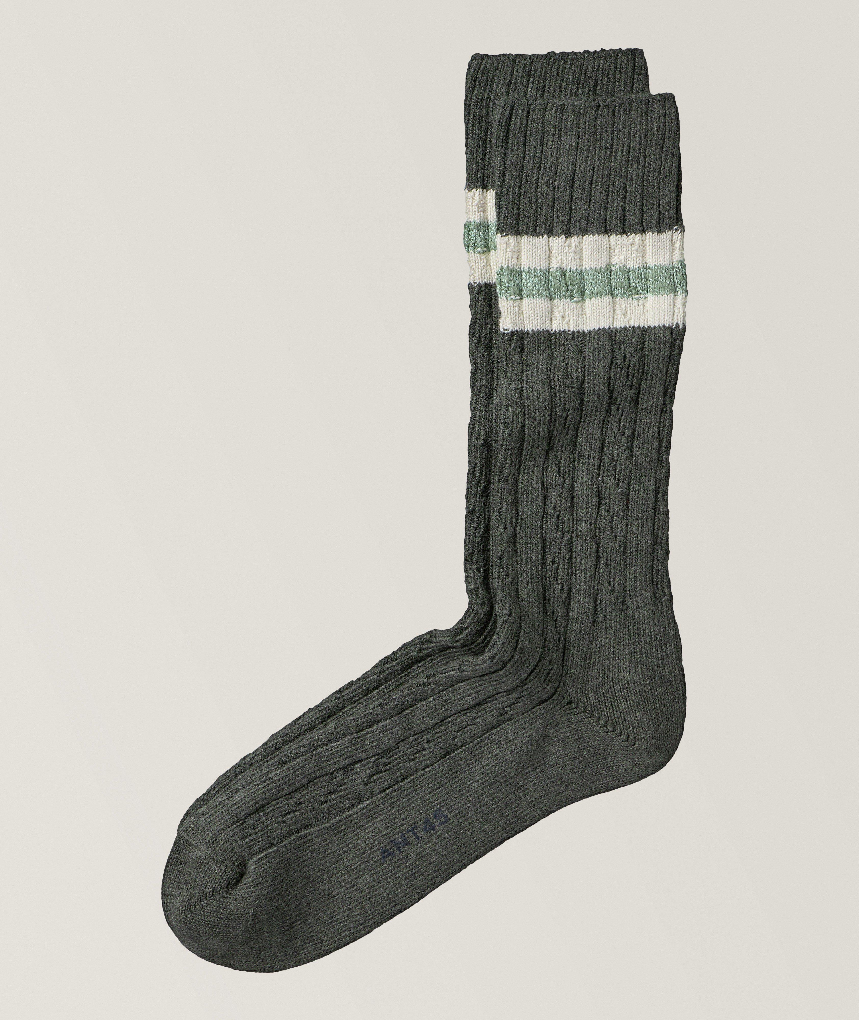 Jura Cable Knit Cotton Socks  image 0