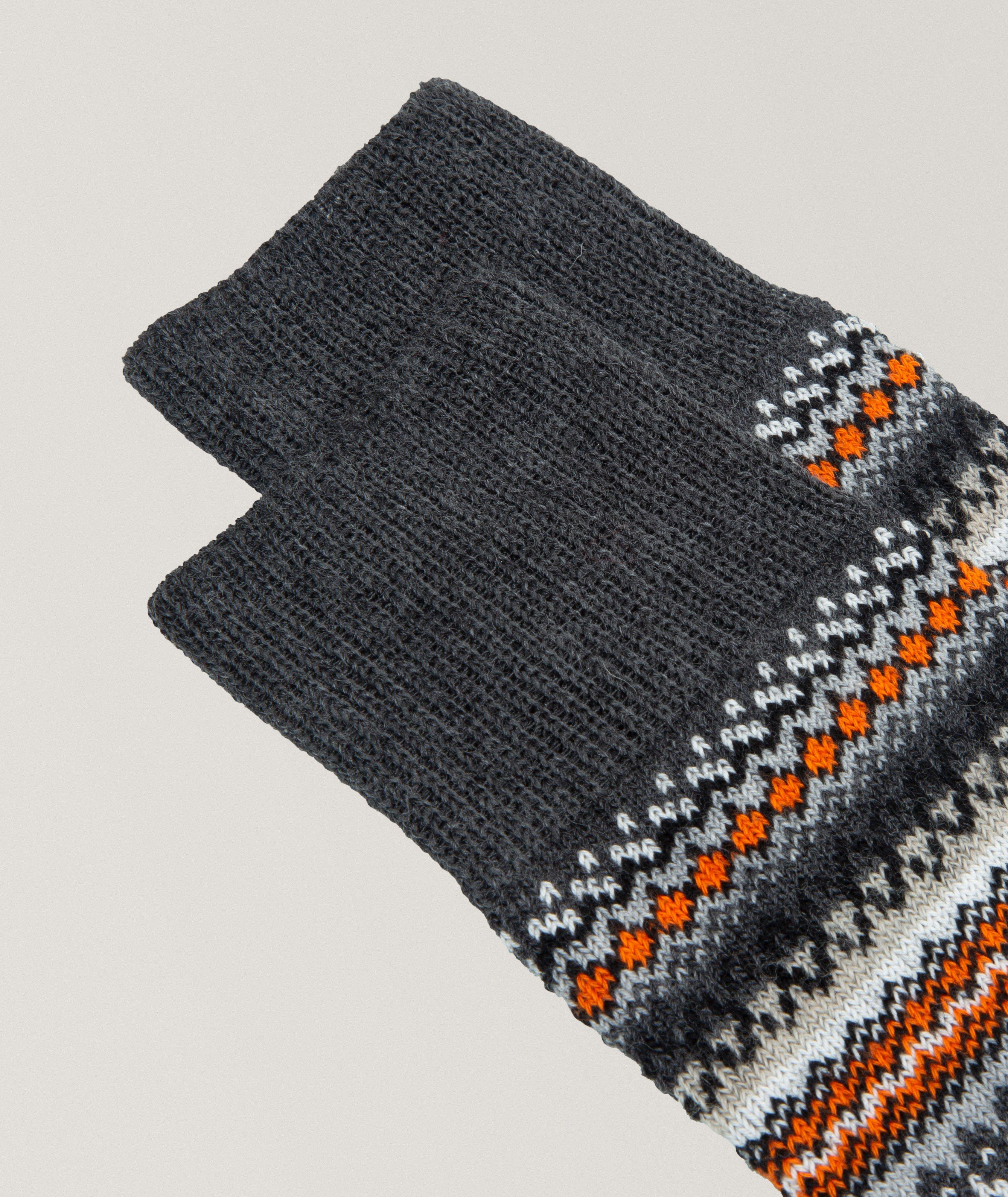 Kolari Fairisle Wool-Blend Socks image 1