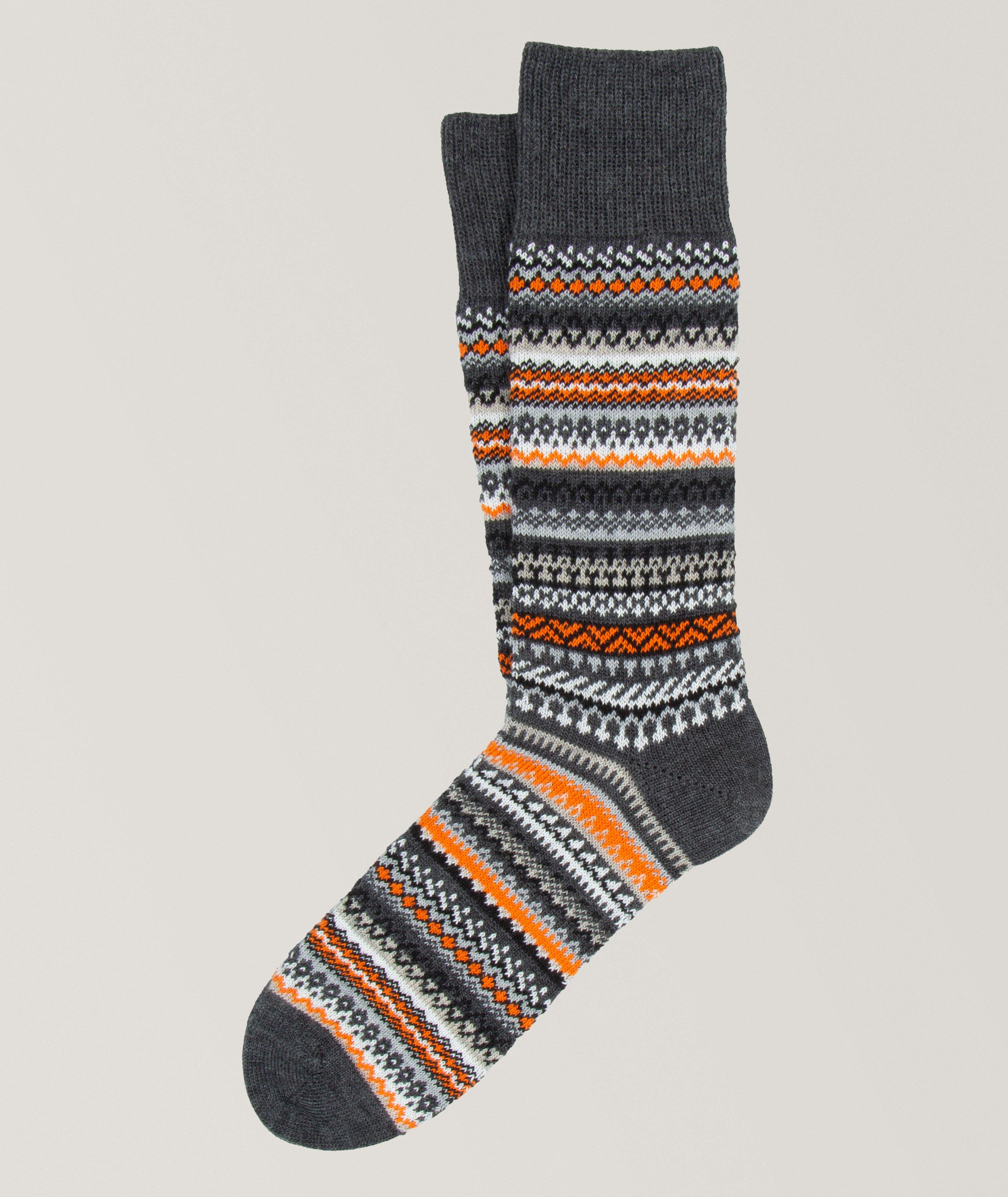 Kolari Fairisle Wool-Blend Socks image 0