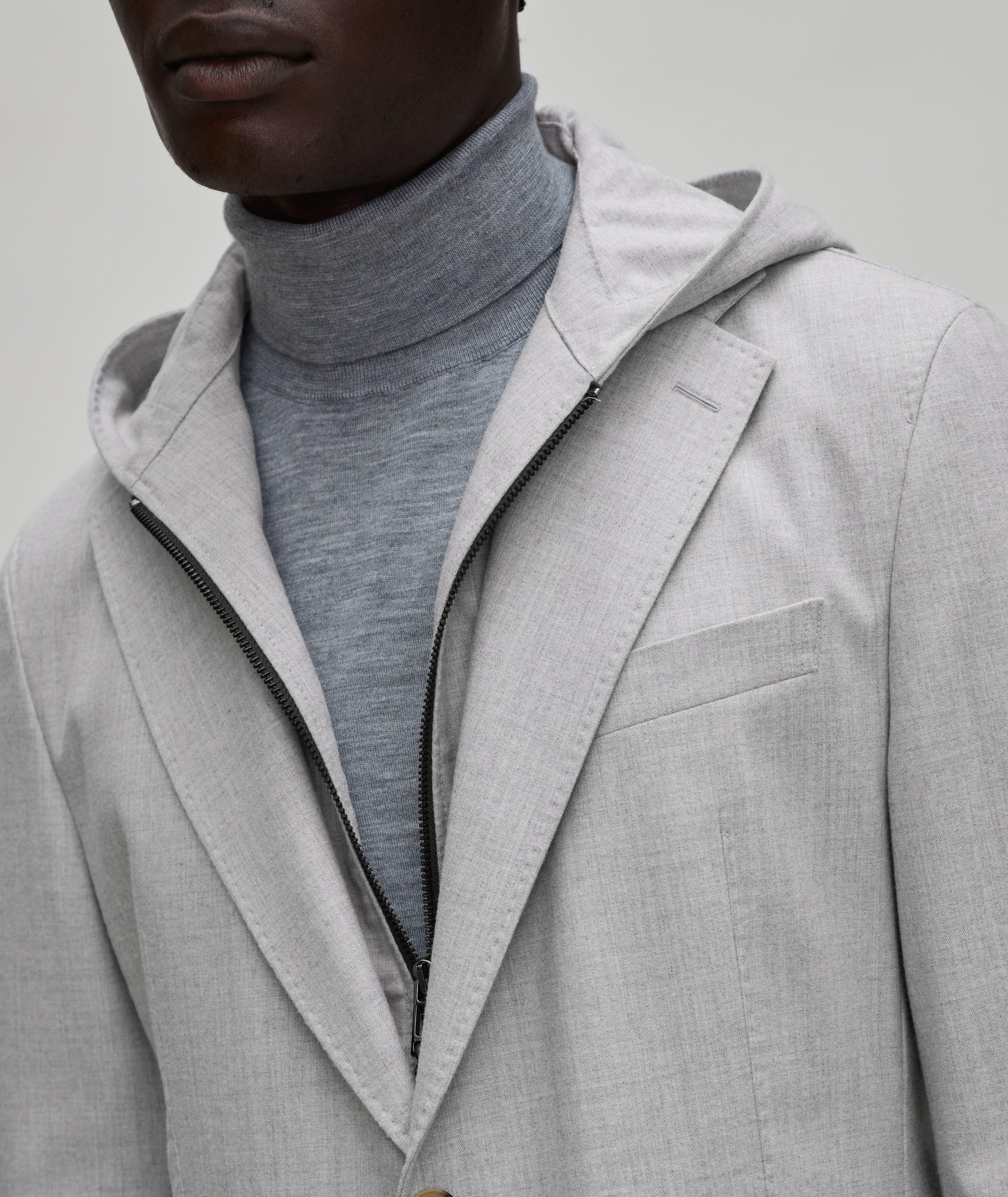 Gilo Stretch-Wool Blend Insert Sport Jacket  image 3