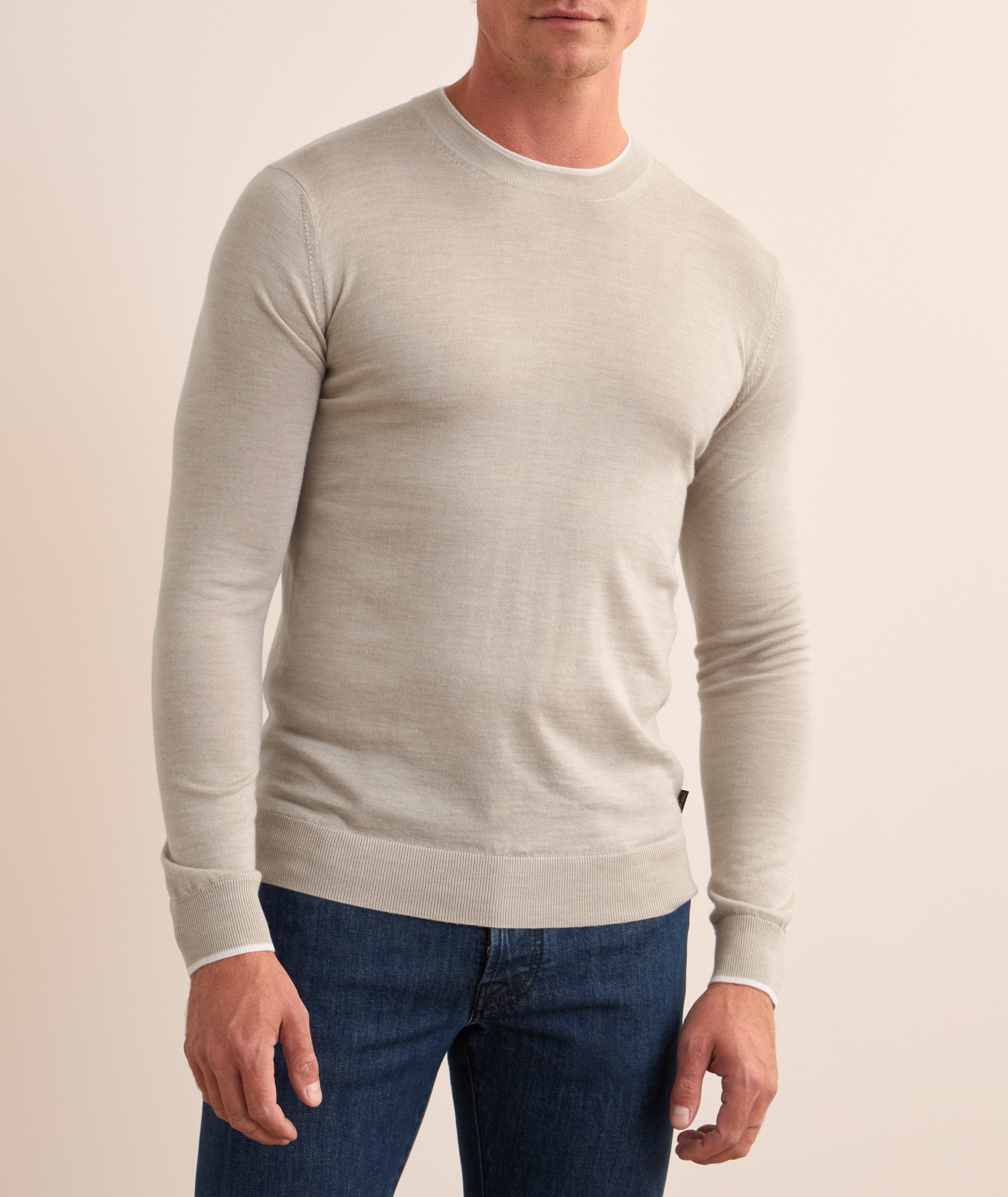 Nando Wool, Silk & Cashmere Sweater  image 1