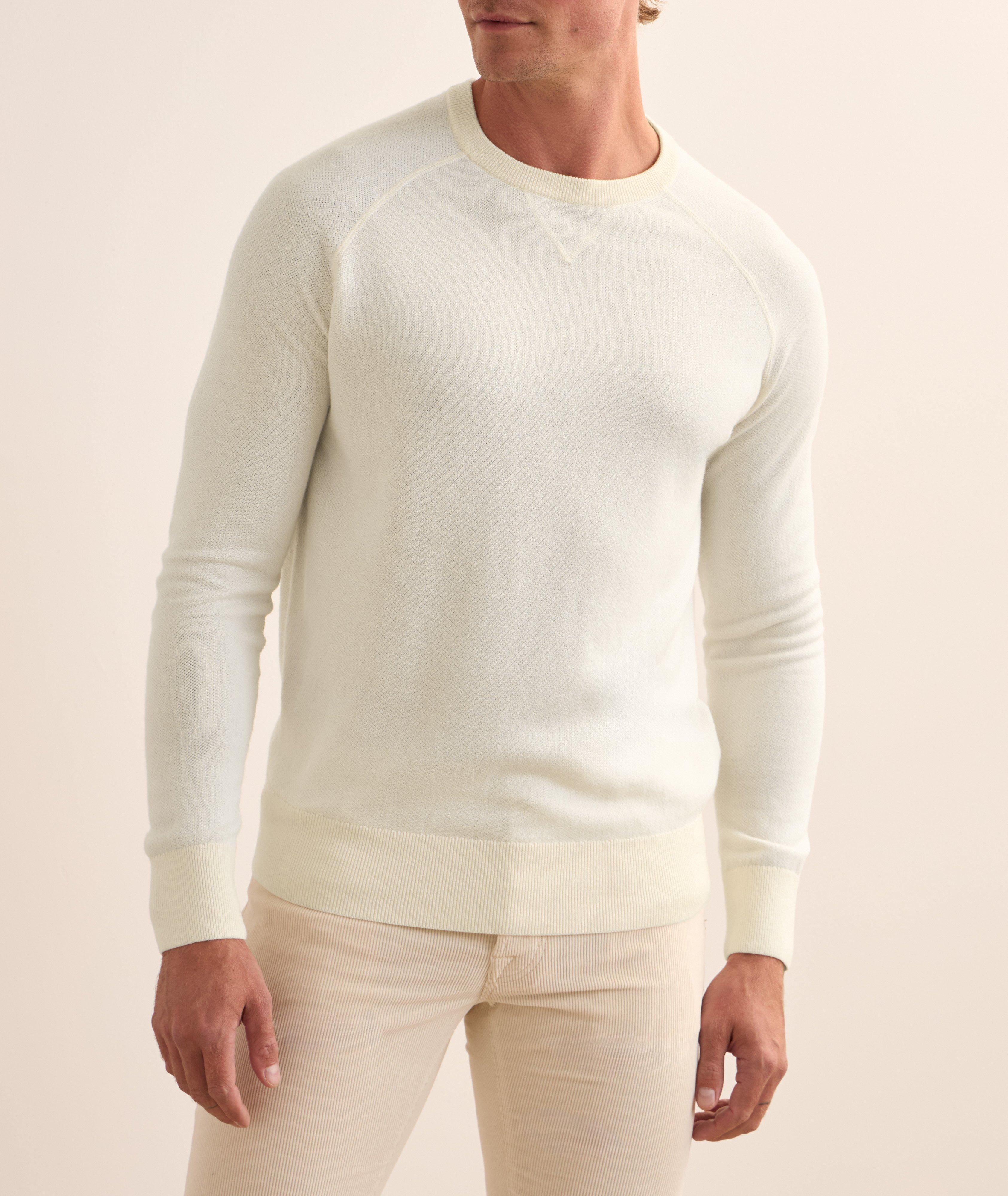 Aliko Virgin Wool-Cotton Sweater  image 1