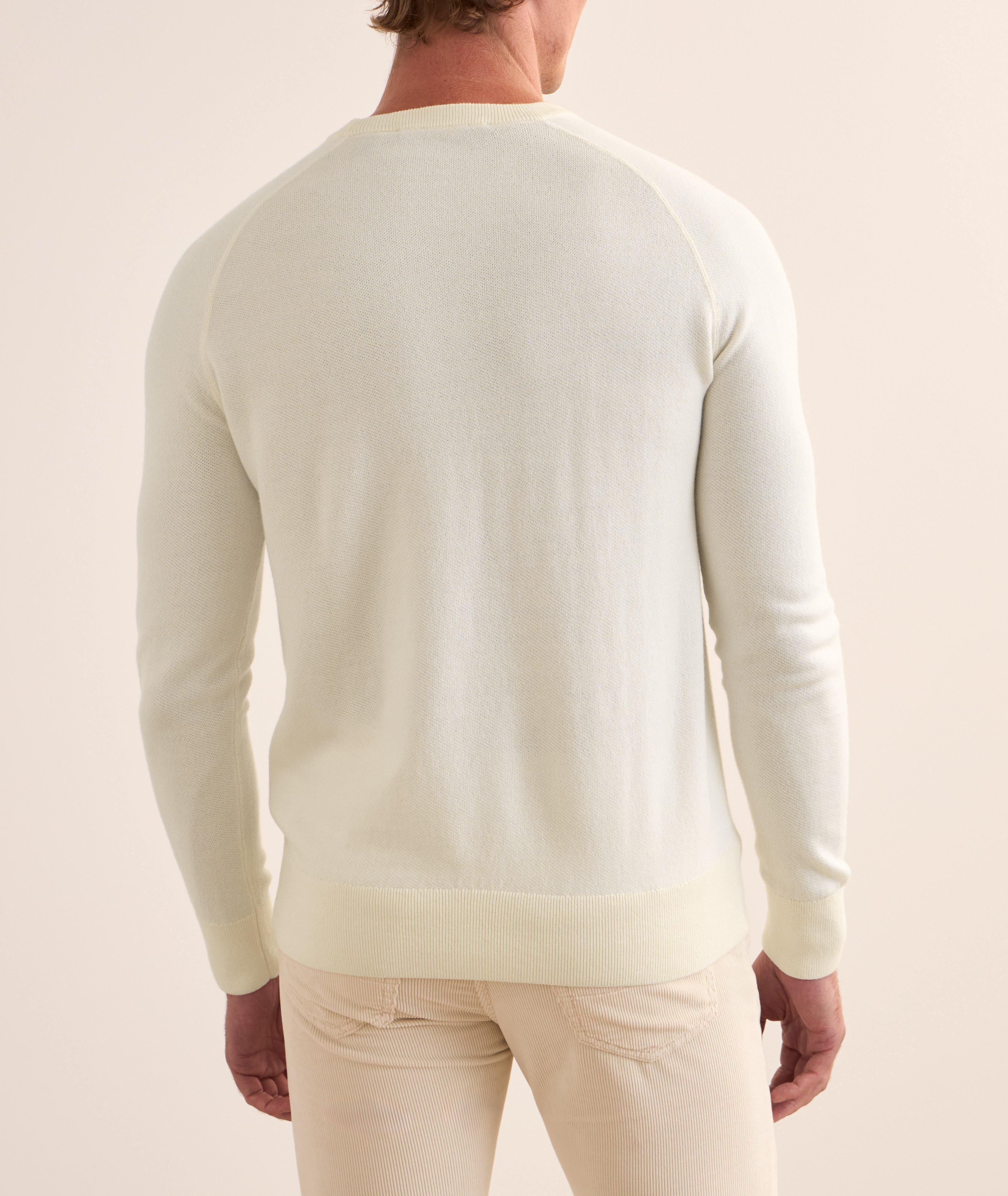 Aliko Virgin Wool-Cotton Sweater  image 2