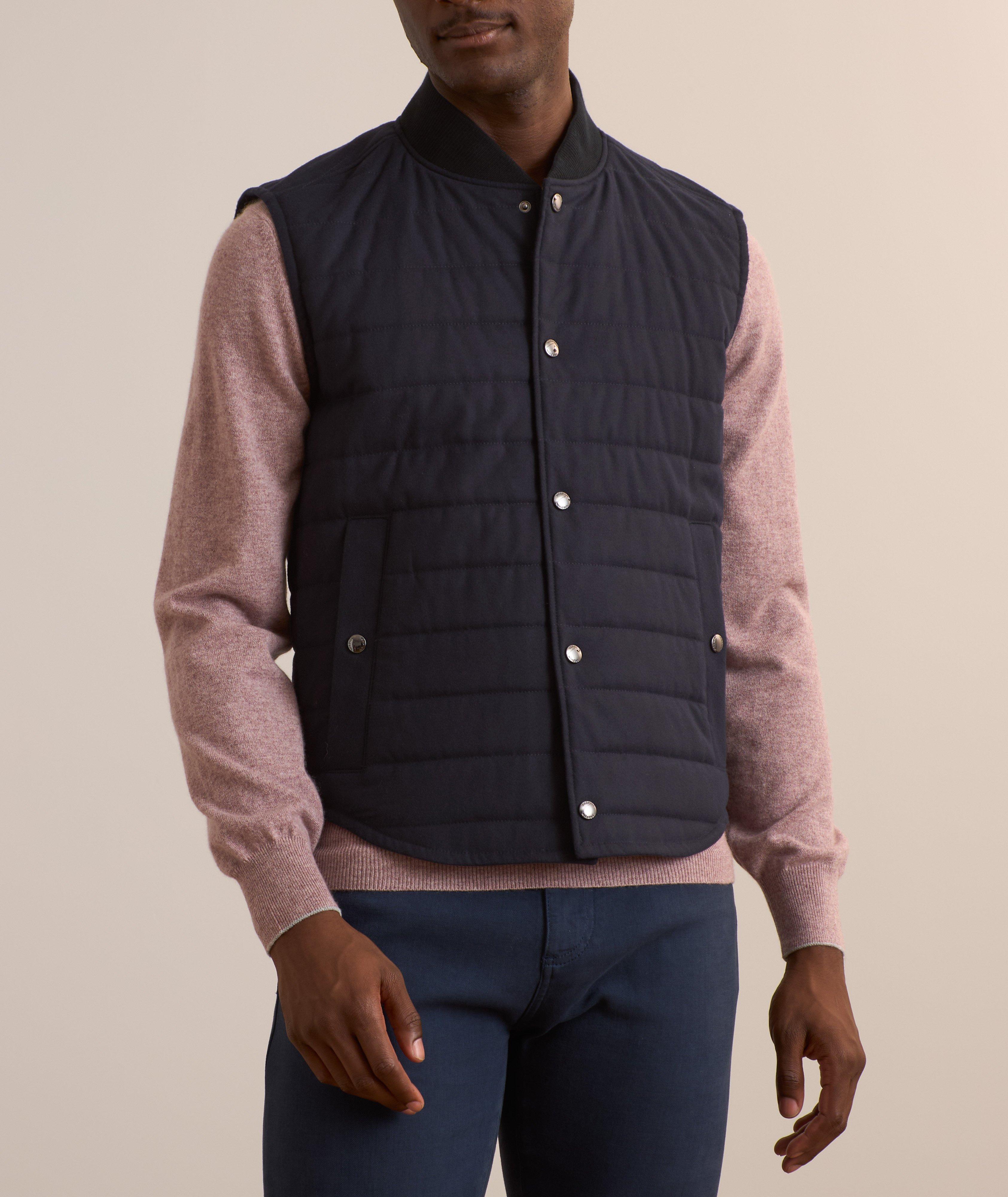 Emiliano Wool-Blend Vest image 1