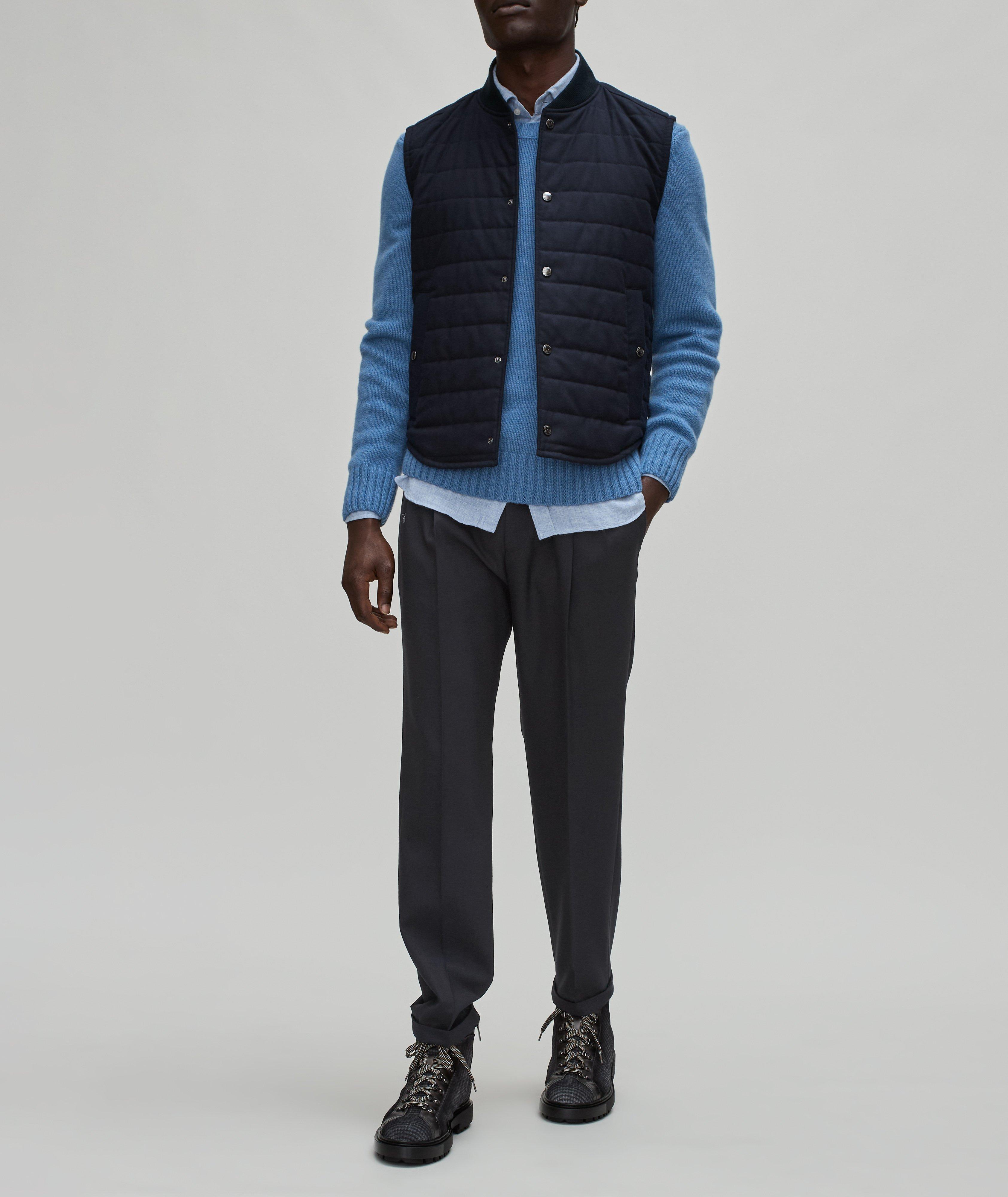 Serpo Wool Pleated Pants