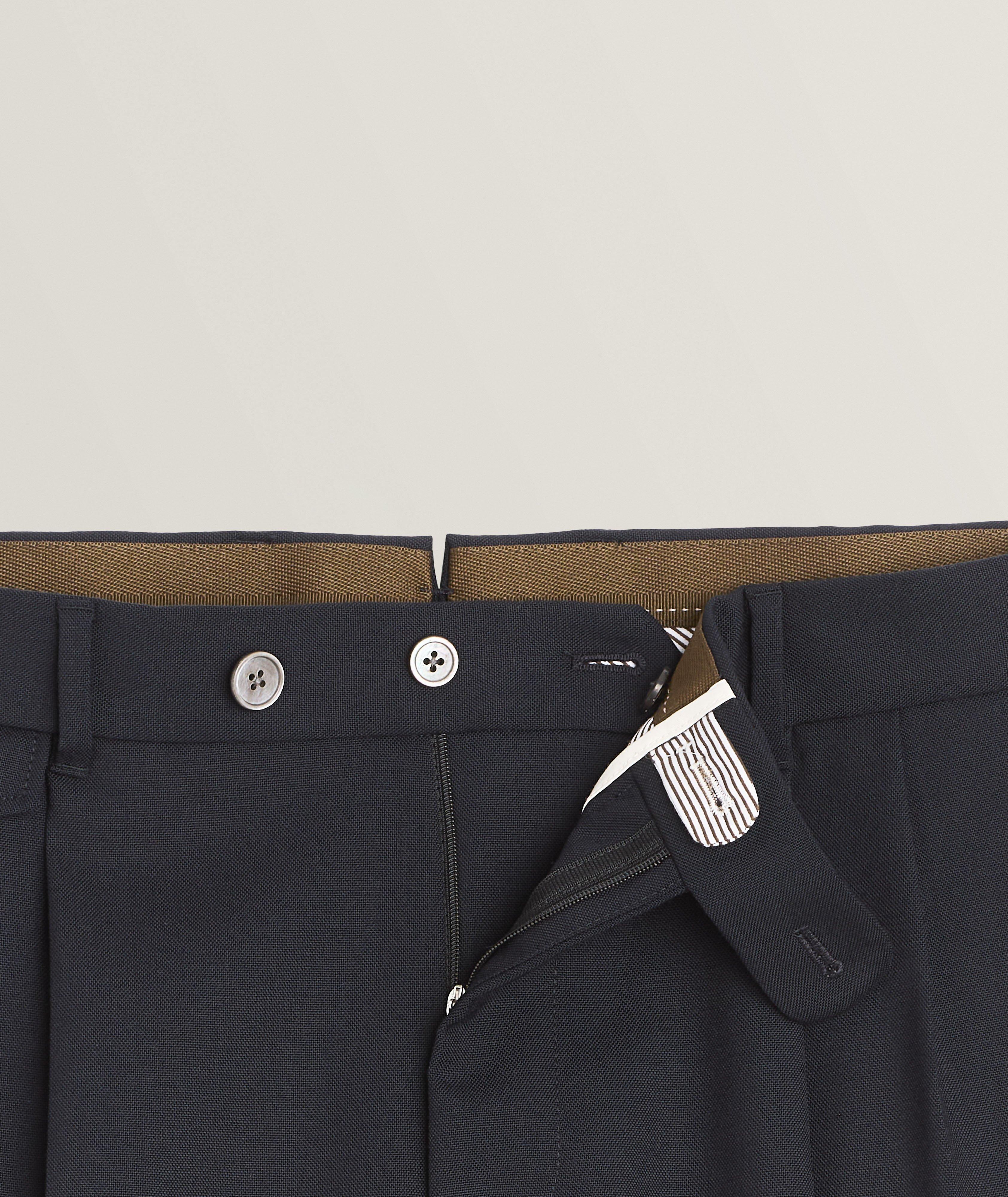 Serpo Wool Pleated Pants