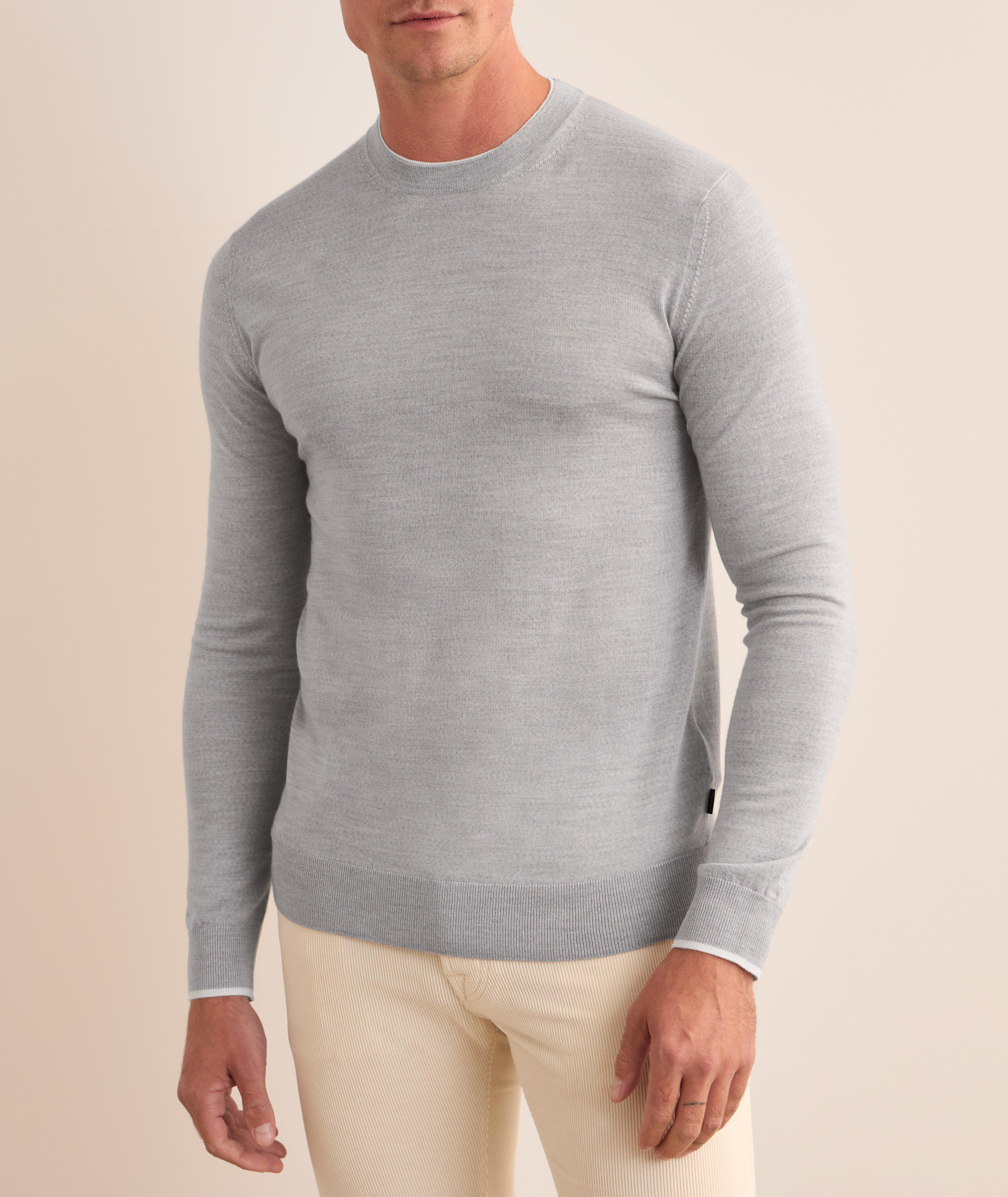 Pull Nando en laine, en soie et en cachemire image 1