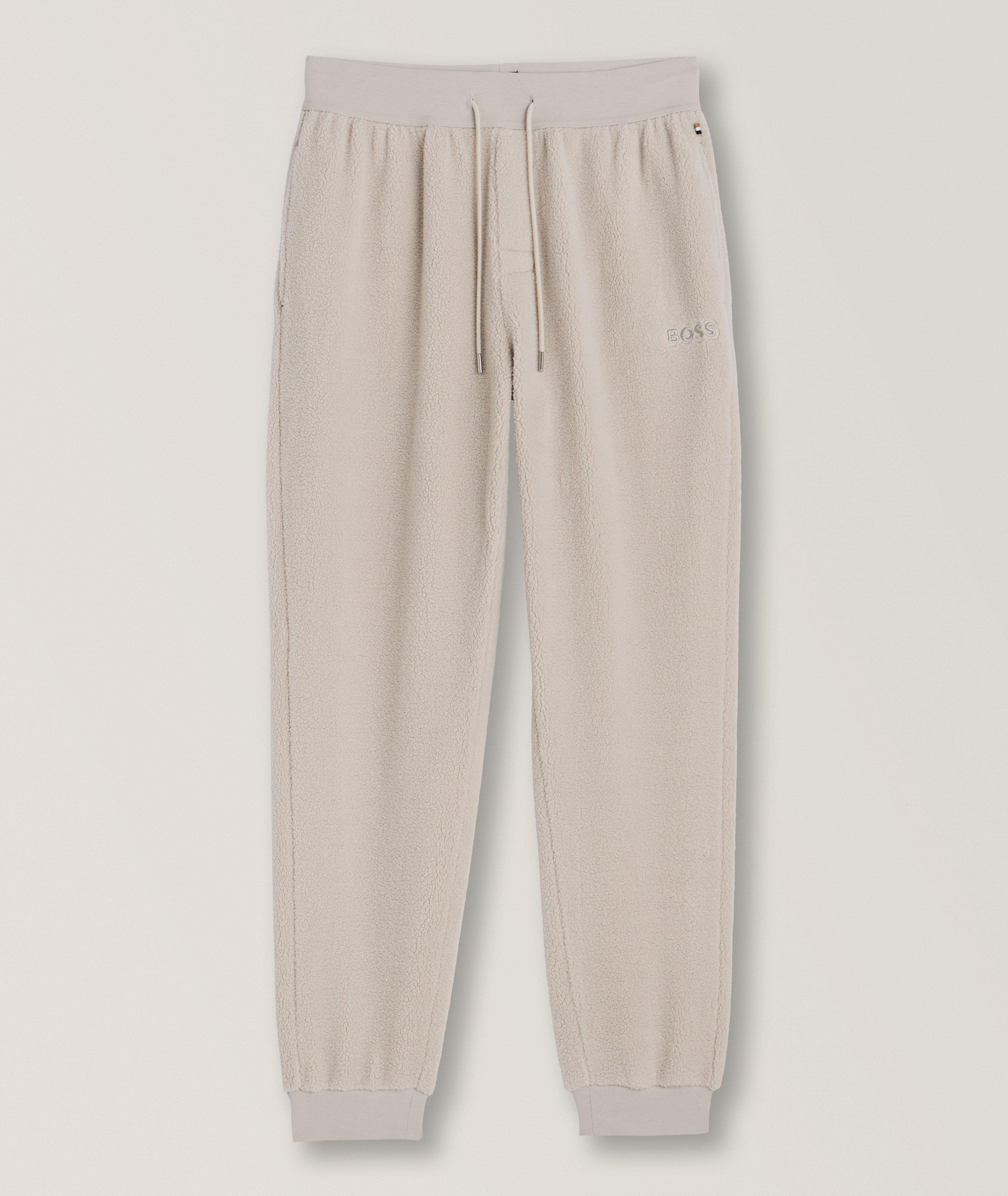 Teddy Stretch Fleece Jogger Pants image 0